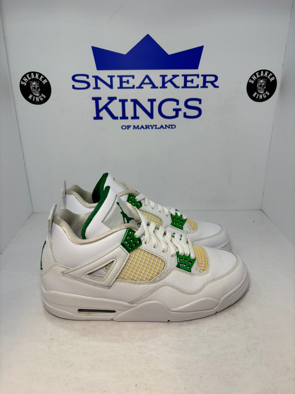 Air Jordan 4 Retro Green Metallic (Pre-Owned)