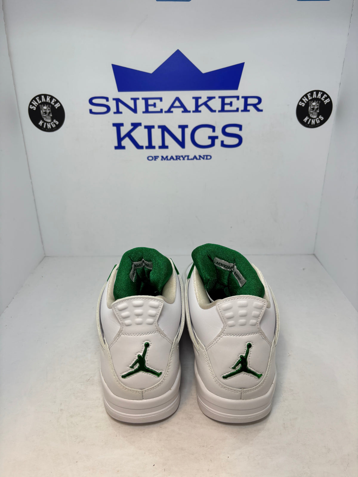 Air Jordan 4 Retro Green Metallic (Pre-Owned)
