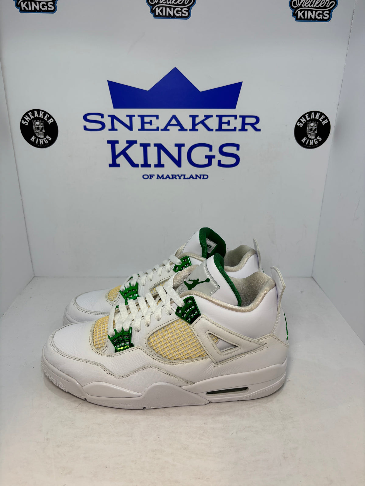 Air Jordan 4 Retro Green Metallic (Pre-Owned)