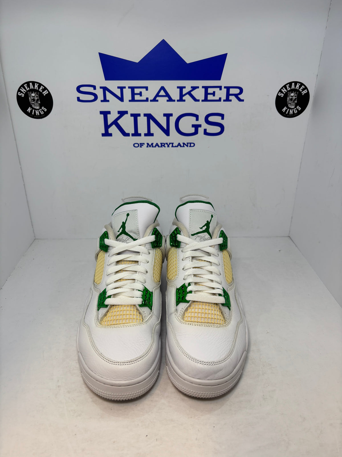 Air Jordan 4 Retro Green Metallic (Pre-Owned)