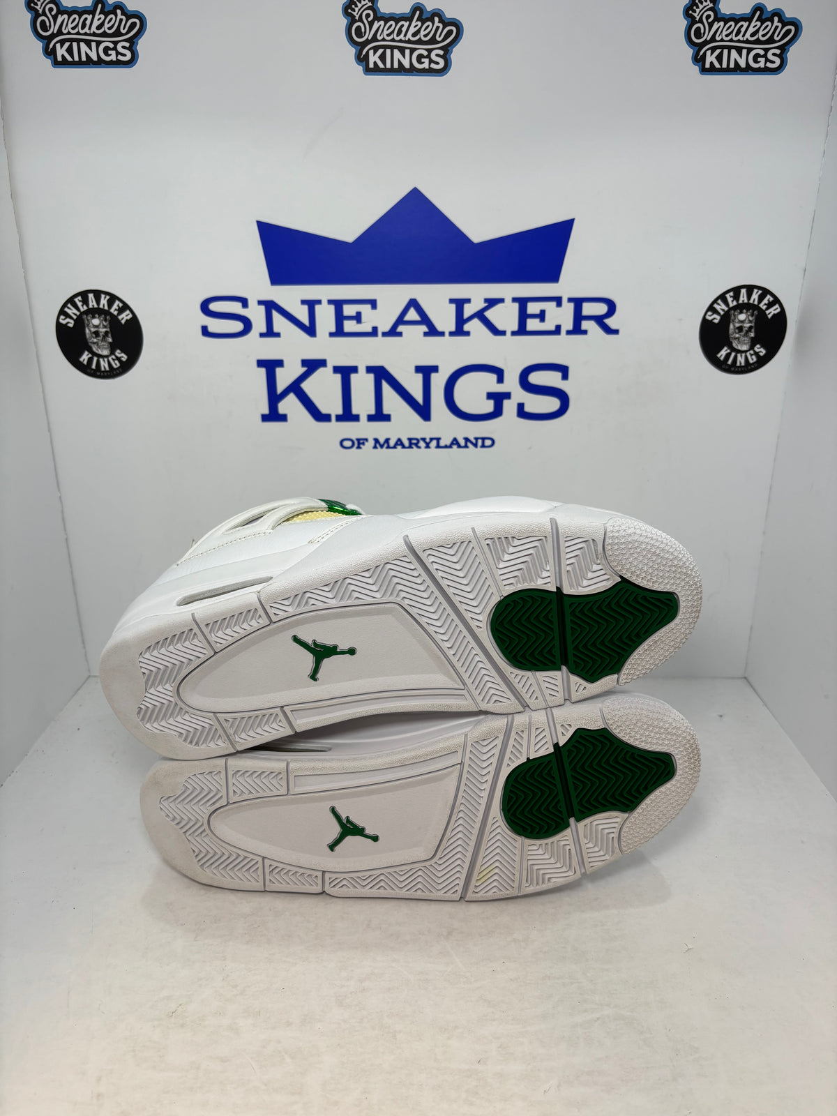 Air Jordan 4 Retro Green Metallic (Pre-Owned)