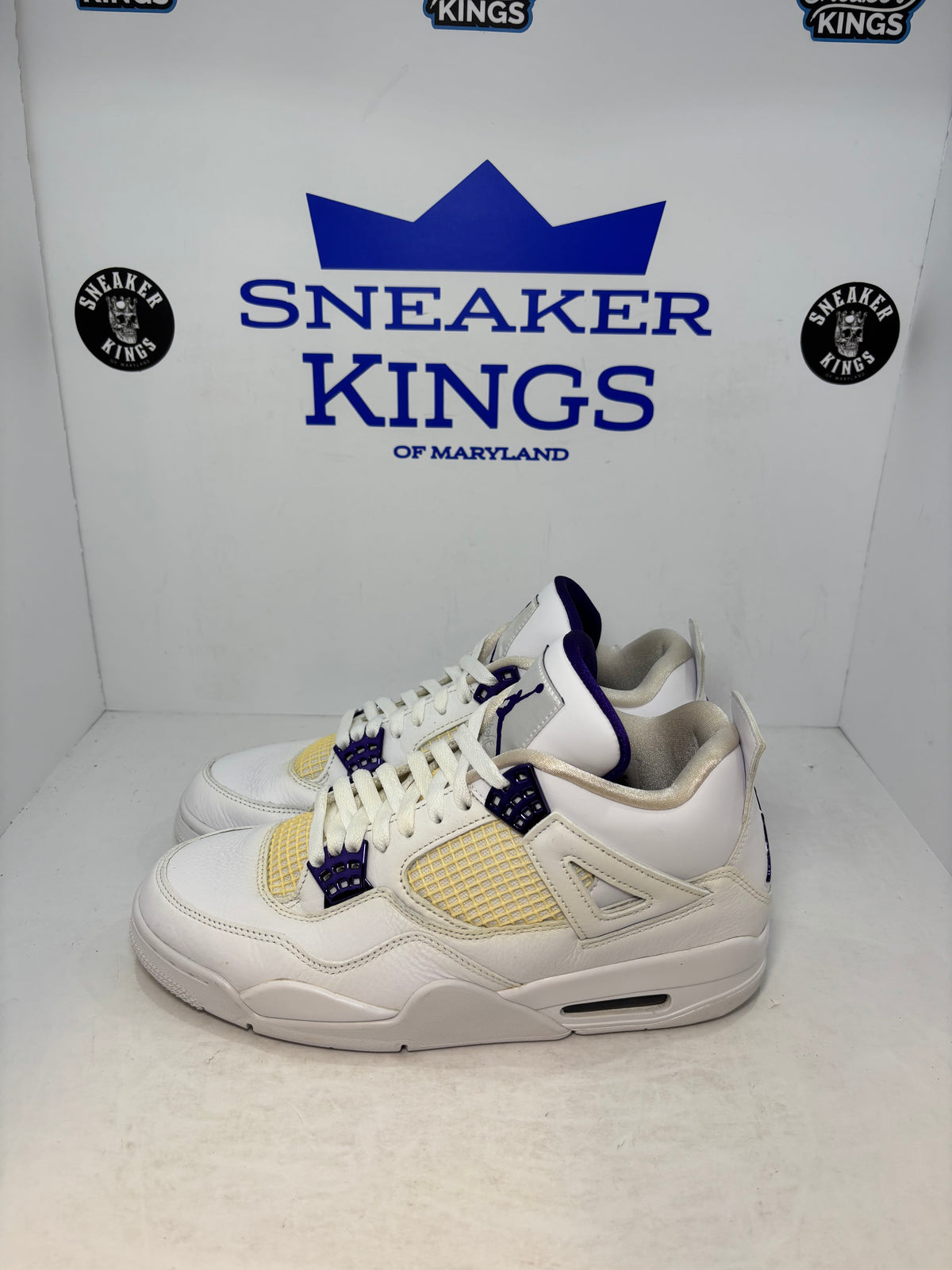 Air Jordan 4 Retro Purple Metallic (Pre-Owned)