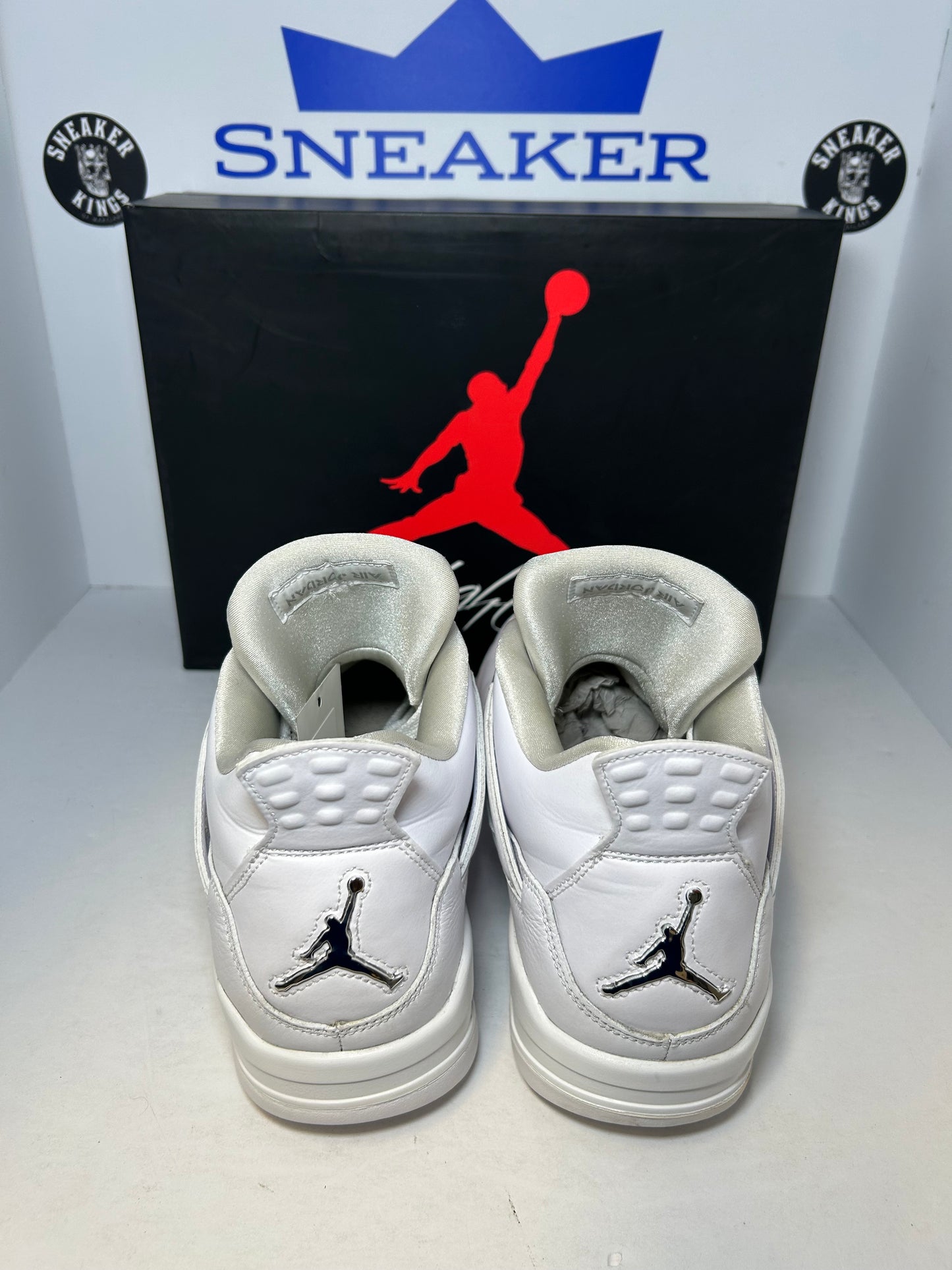 Air Jordan 4 Retro Pure Money Triple White