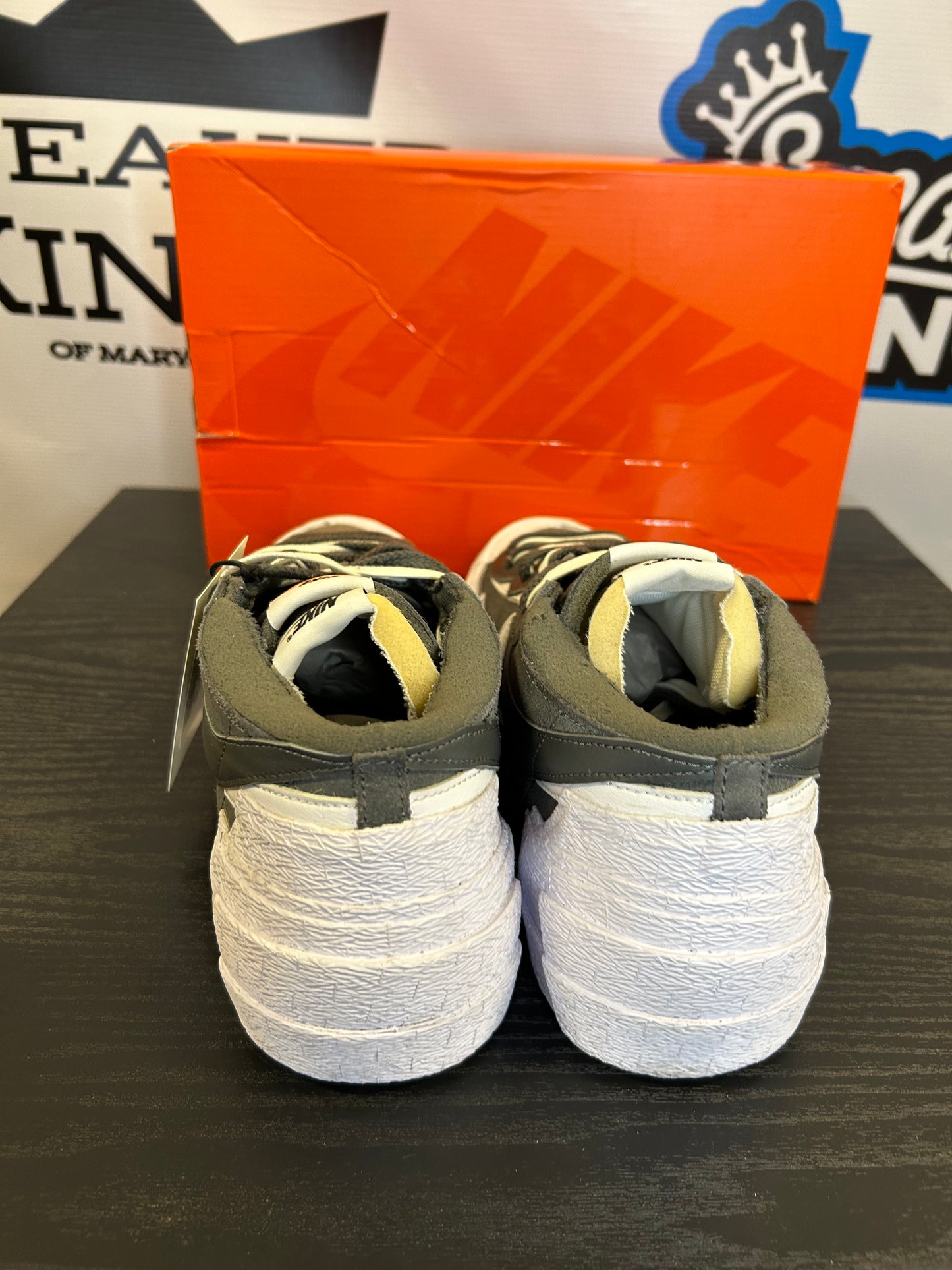 Nike Sacai Blazer Low Iron Grey (Pre-Owned)
