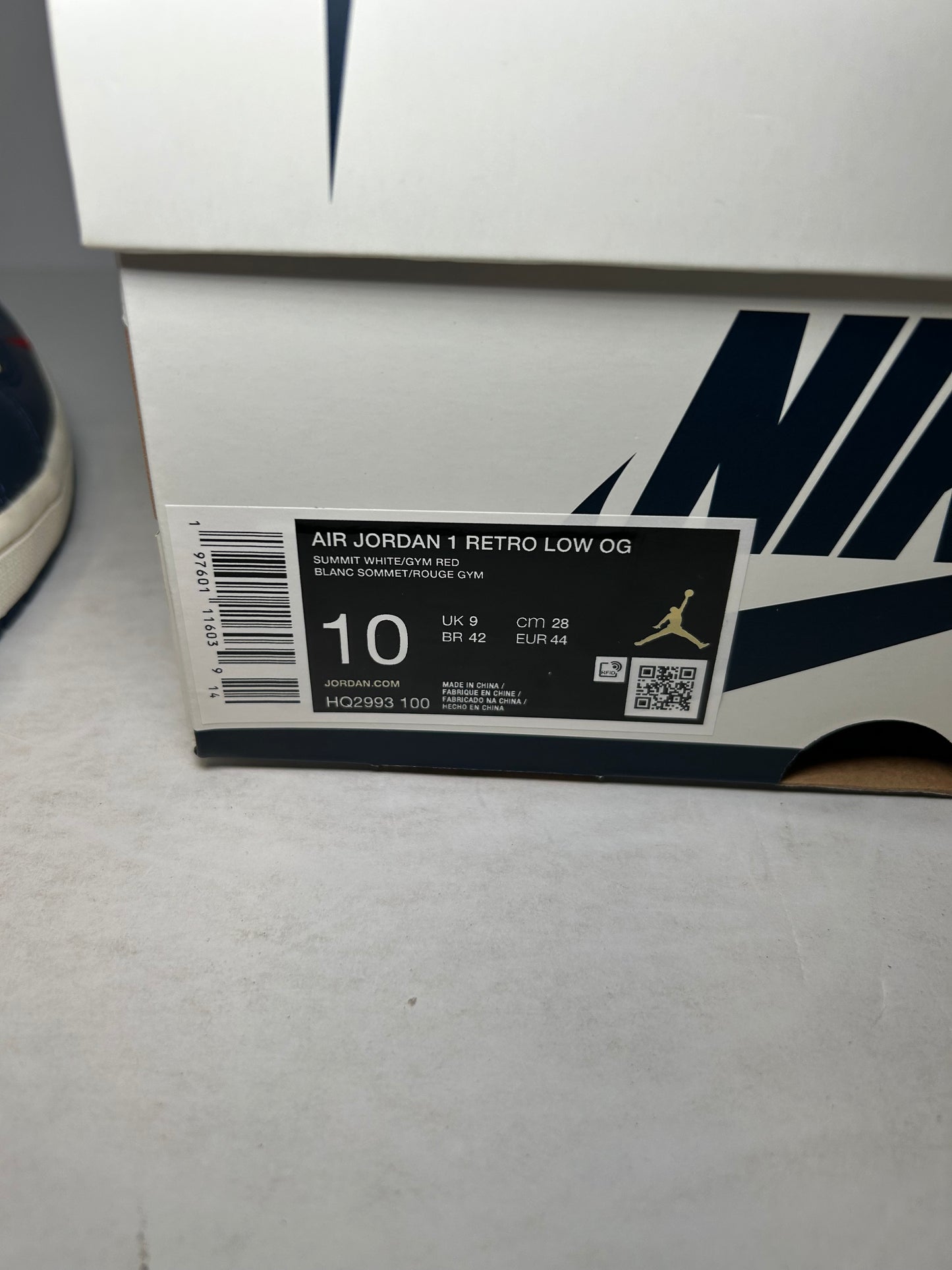Air Jordan 1 Retro OG Low Howard University (Pre-Owned)