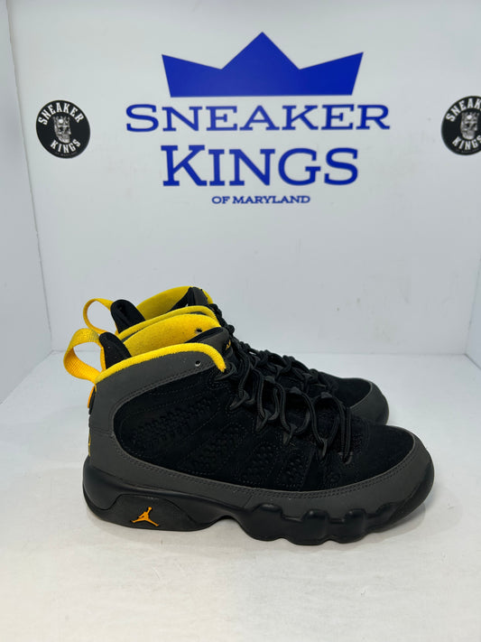 Air Jordan 9 Retro Dark Charcoal University Gold (GS) (Pre-Owned)
