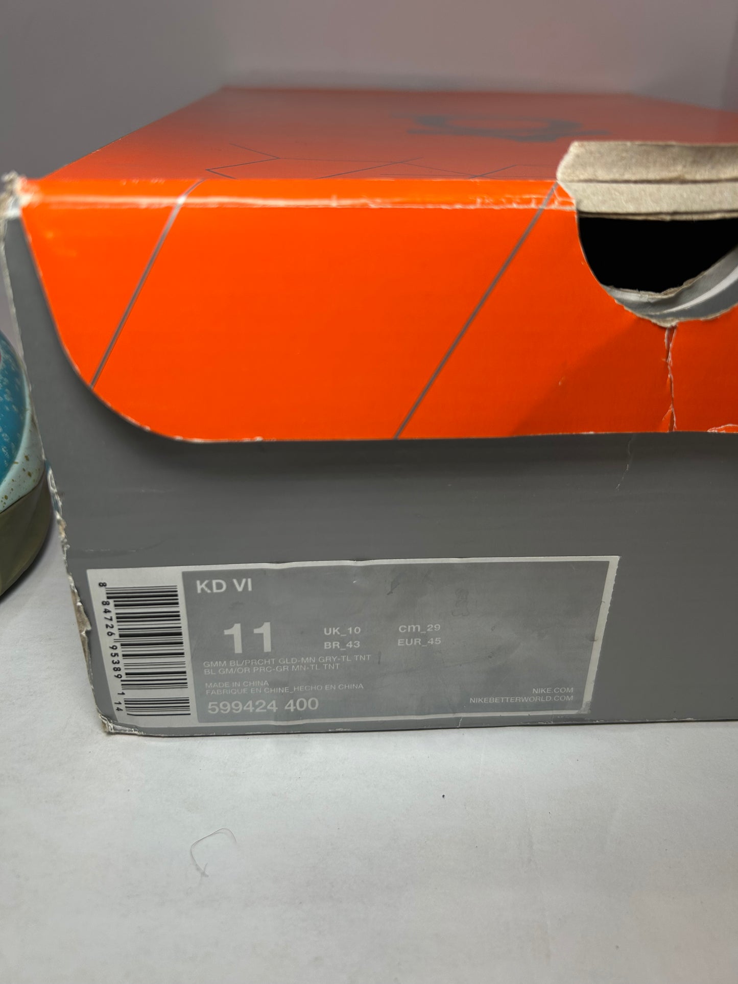 Nike KD 6 Maryland Blue Crab (Pre-Owned)