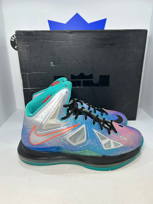 Nike LeBron 10 Pure Platinum (Pre-Owned)