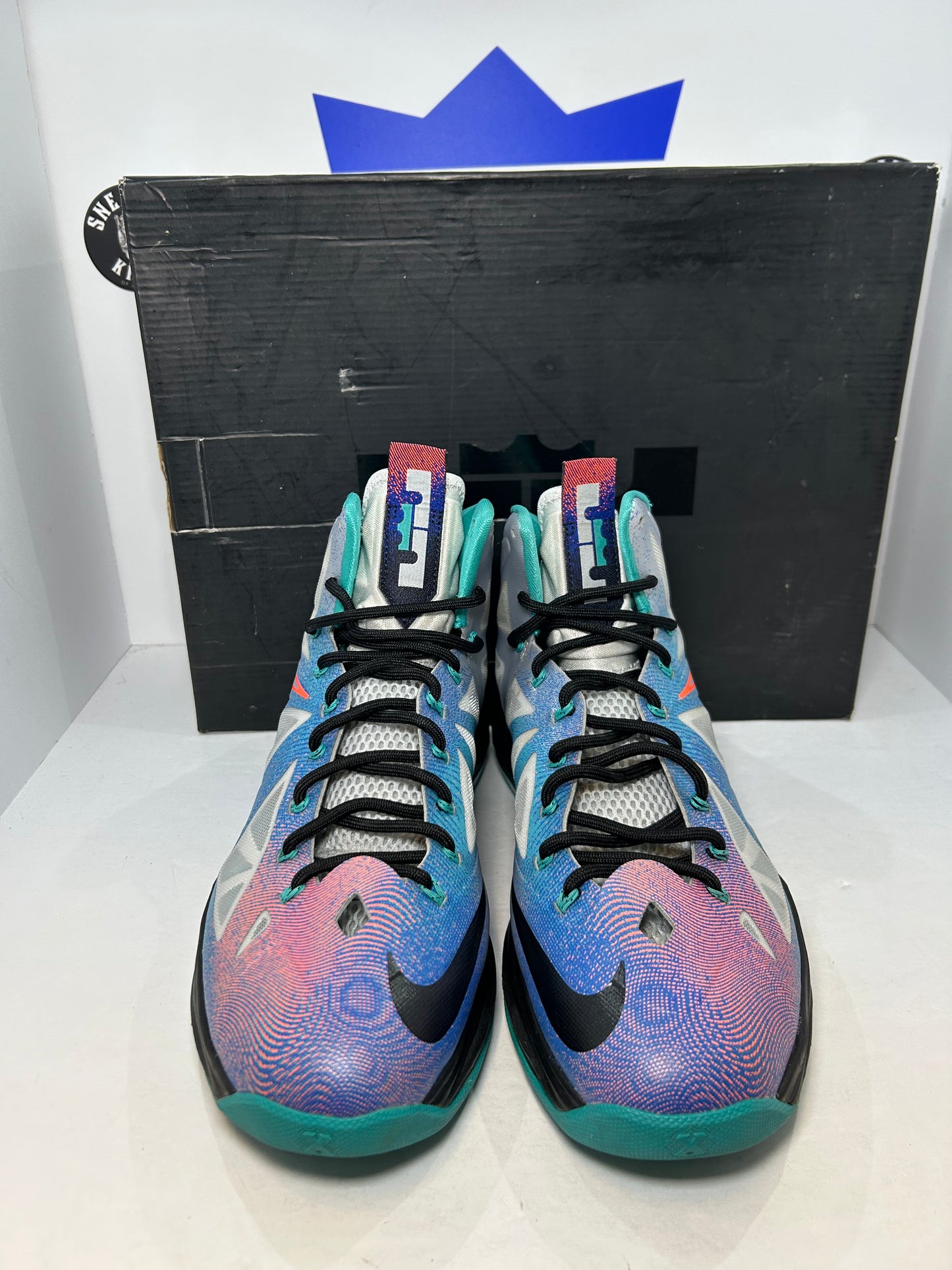 Nike LeBron 10 Pure Platinum (Pre-Owned)