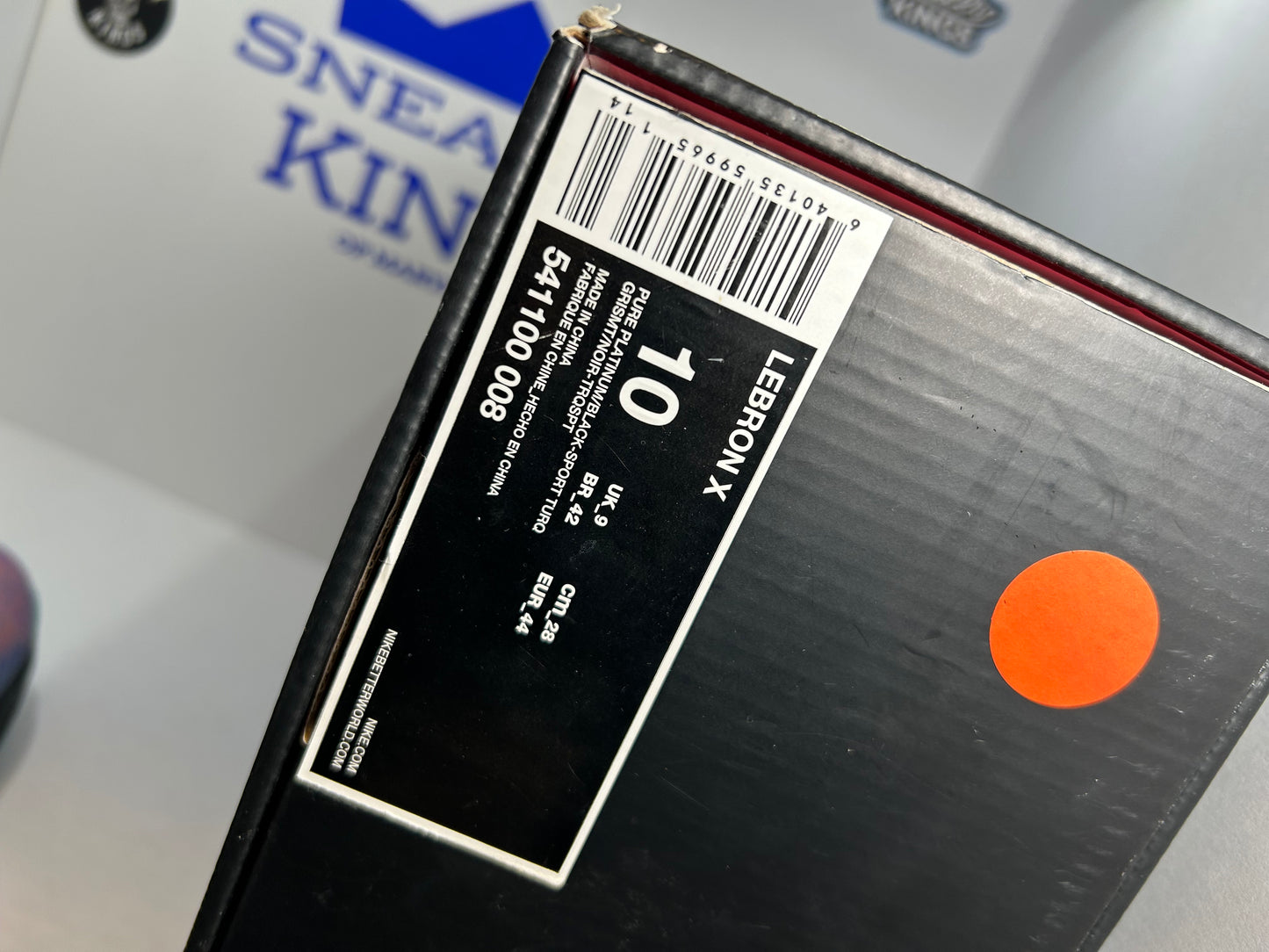 Nike LeBron 10 Pure Platinum (Pre-Owned)