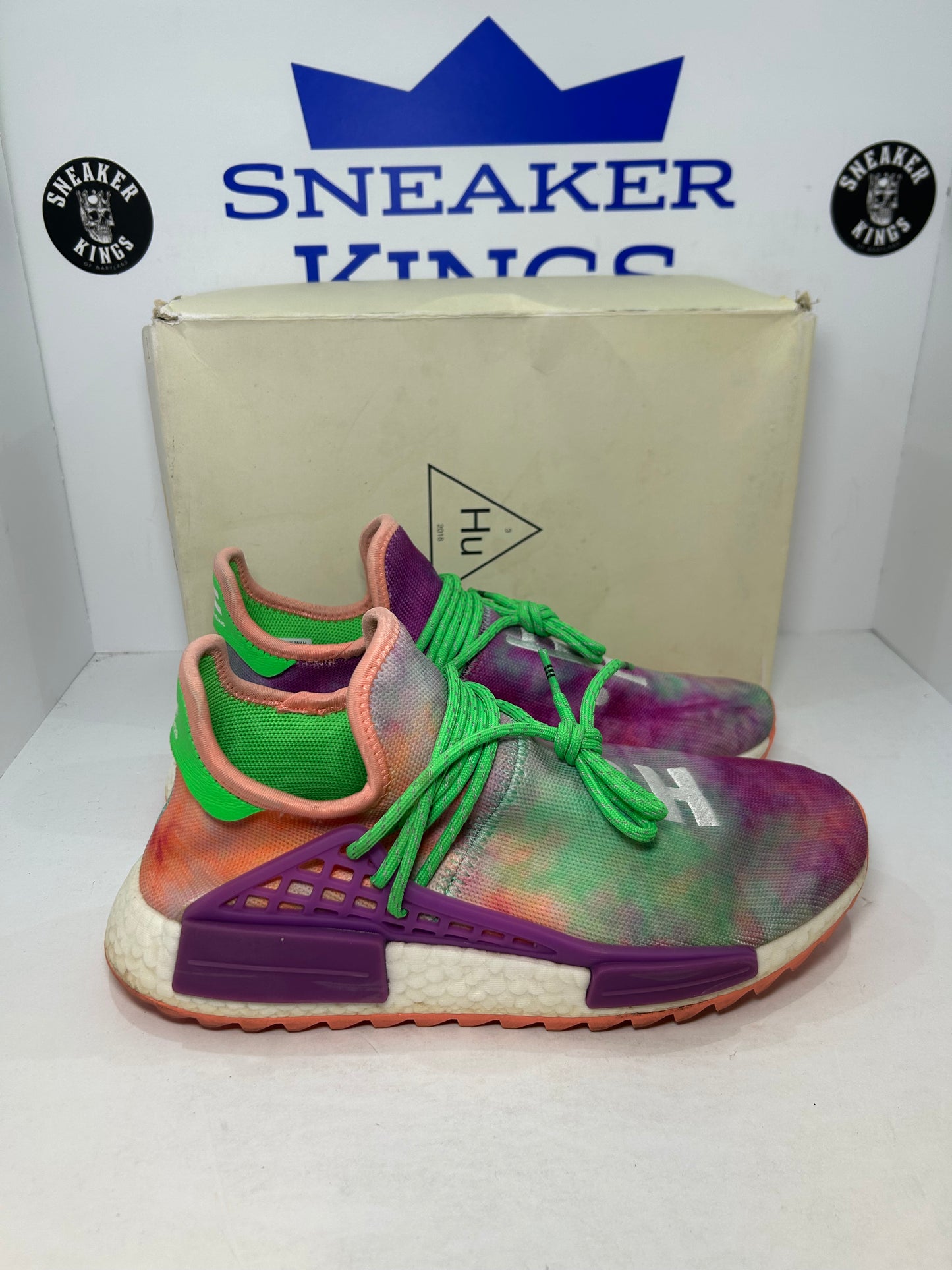 Adidas Pharrell NMD Human Race Trail Holi Festival (Pre-Owned)