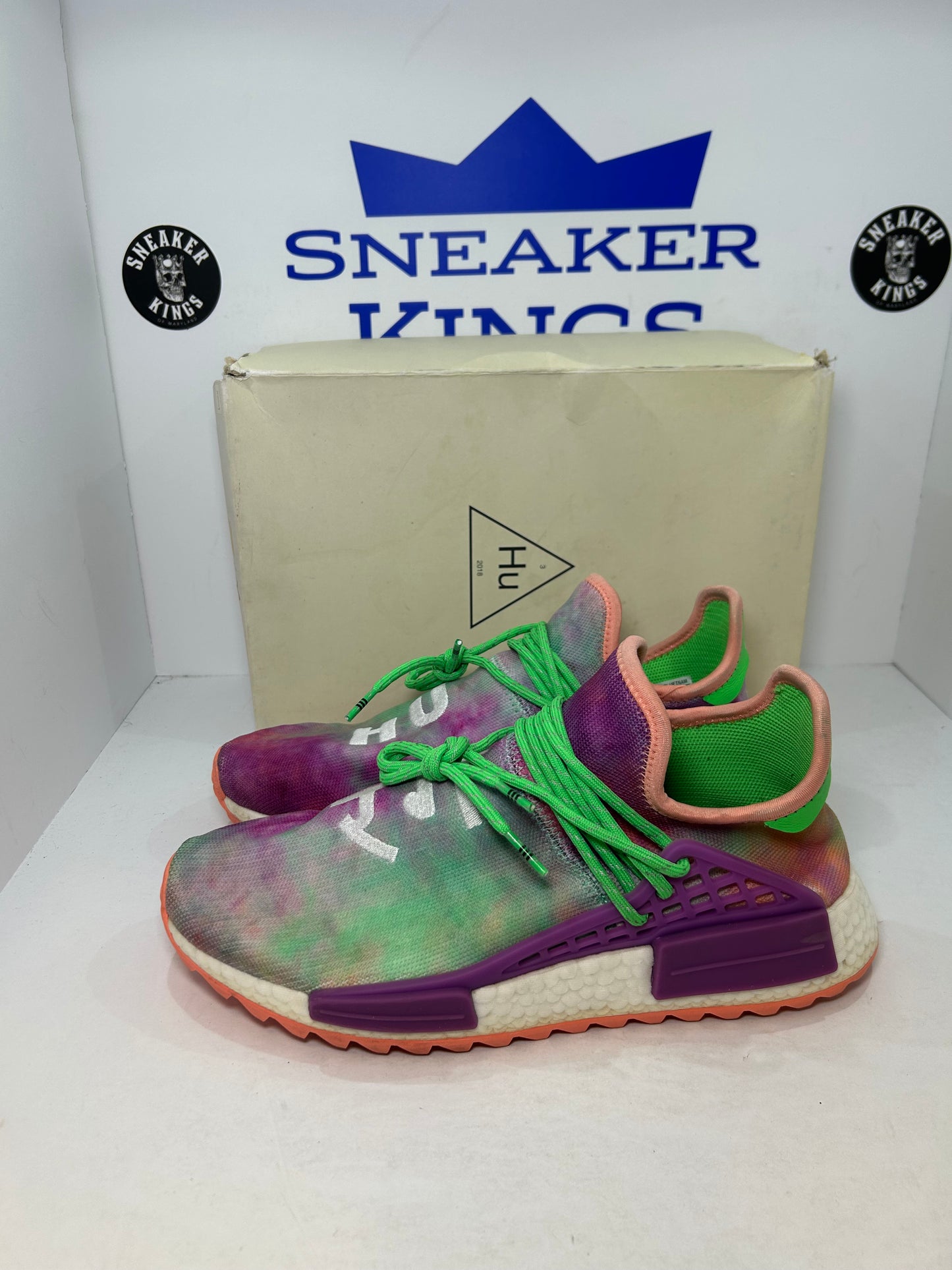 Adidas Pharrell NMD Human Race Trail Holi Festival (Pre-Owned)
