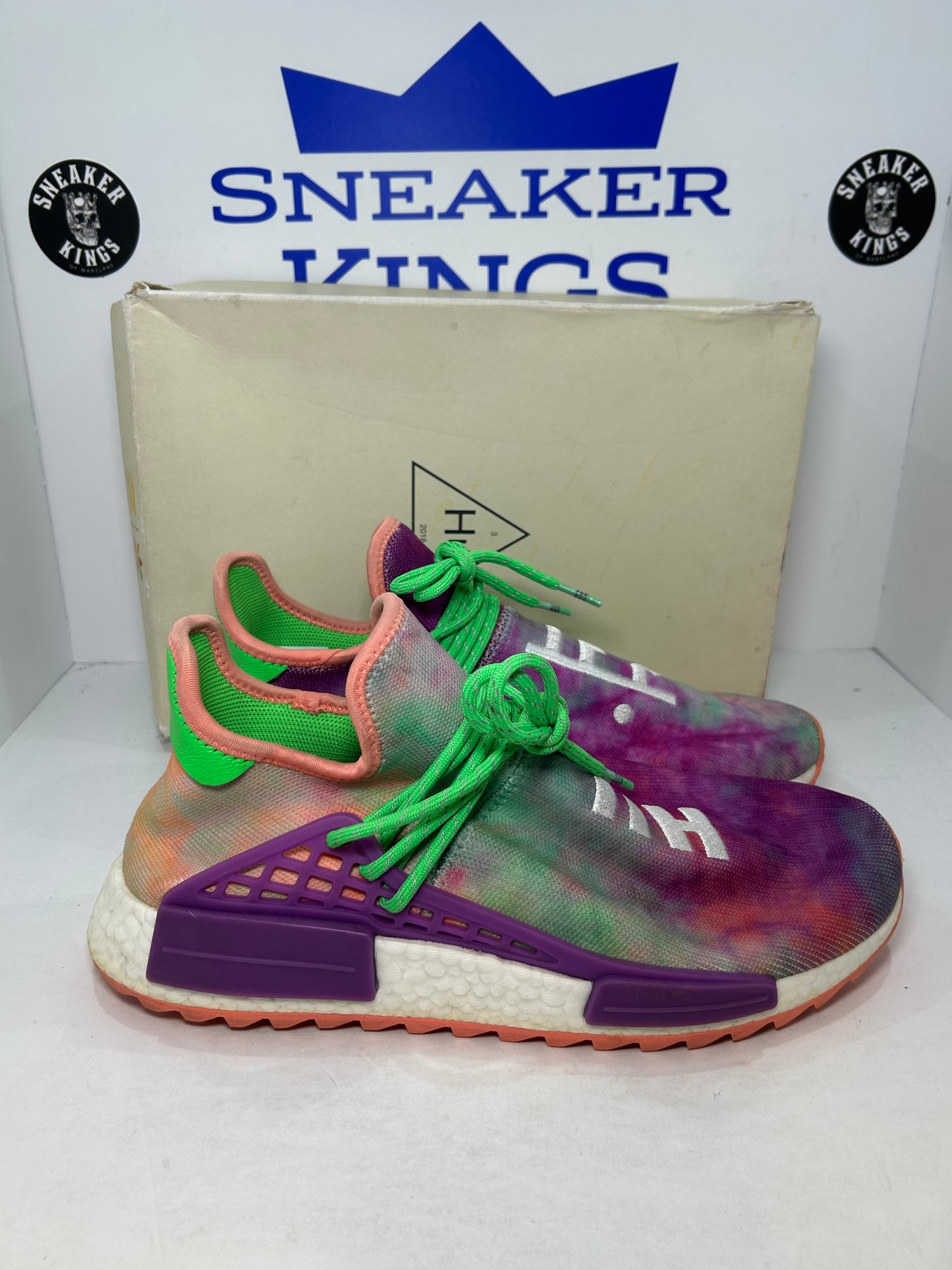 Adidas Pharrell NMD Human Race Trail Holi Festival (Pre-Owned)