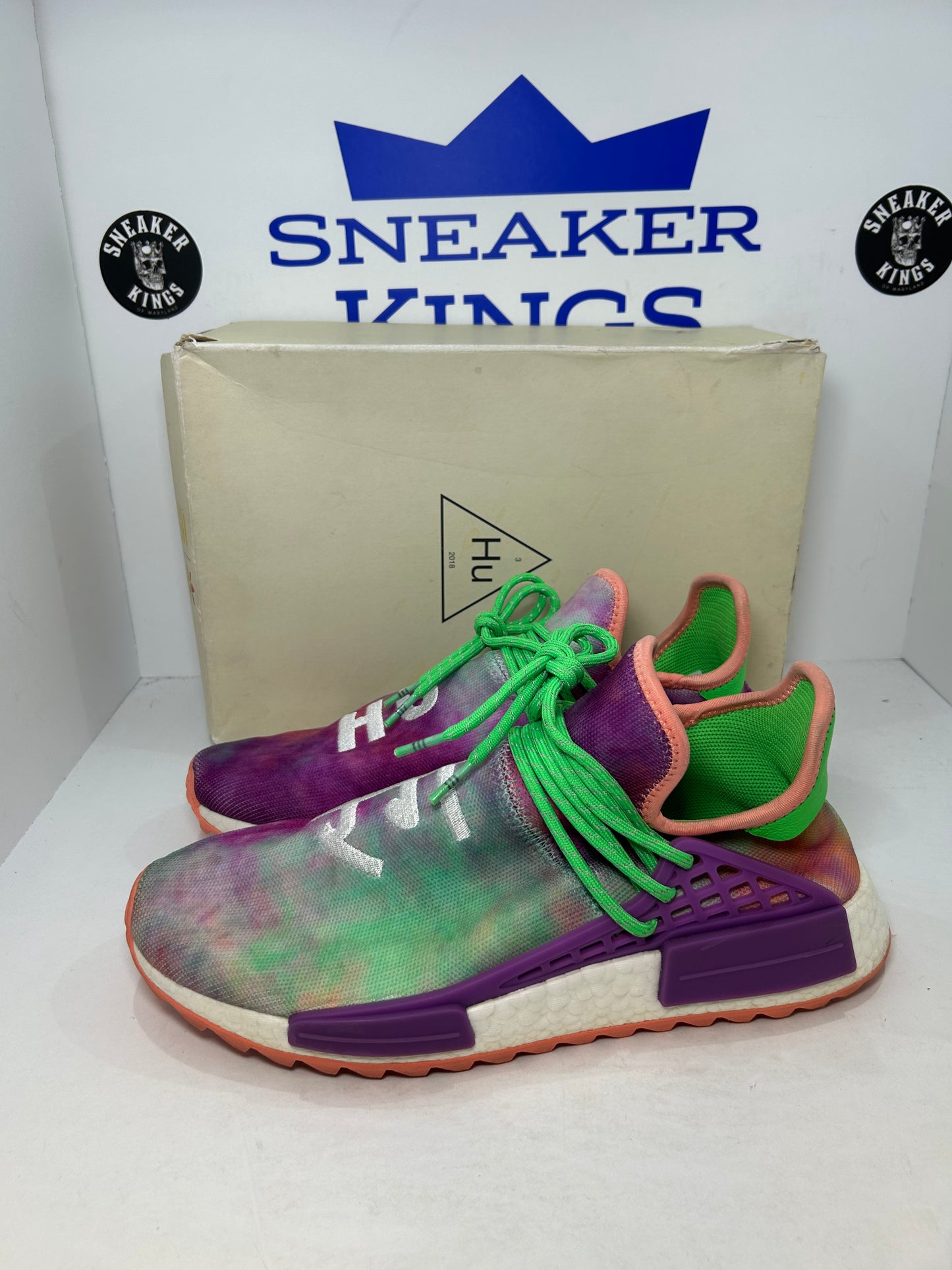 Adidas Pharrell NMD Human Race Trail Holi Festival (Pre-Owned)
