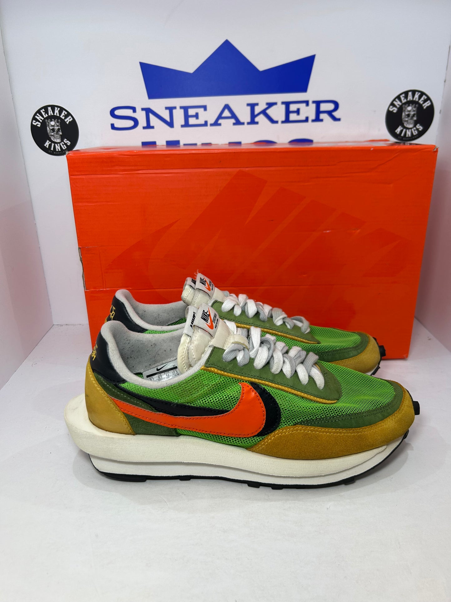 Nike Sacai LDWaffle Green Gusto (Pre-Owned)