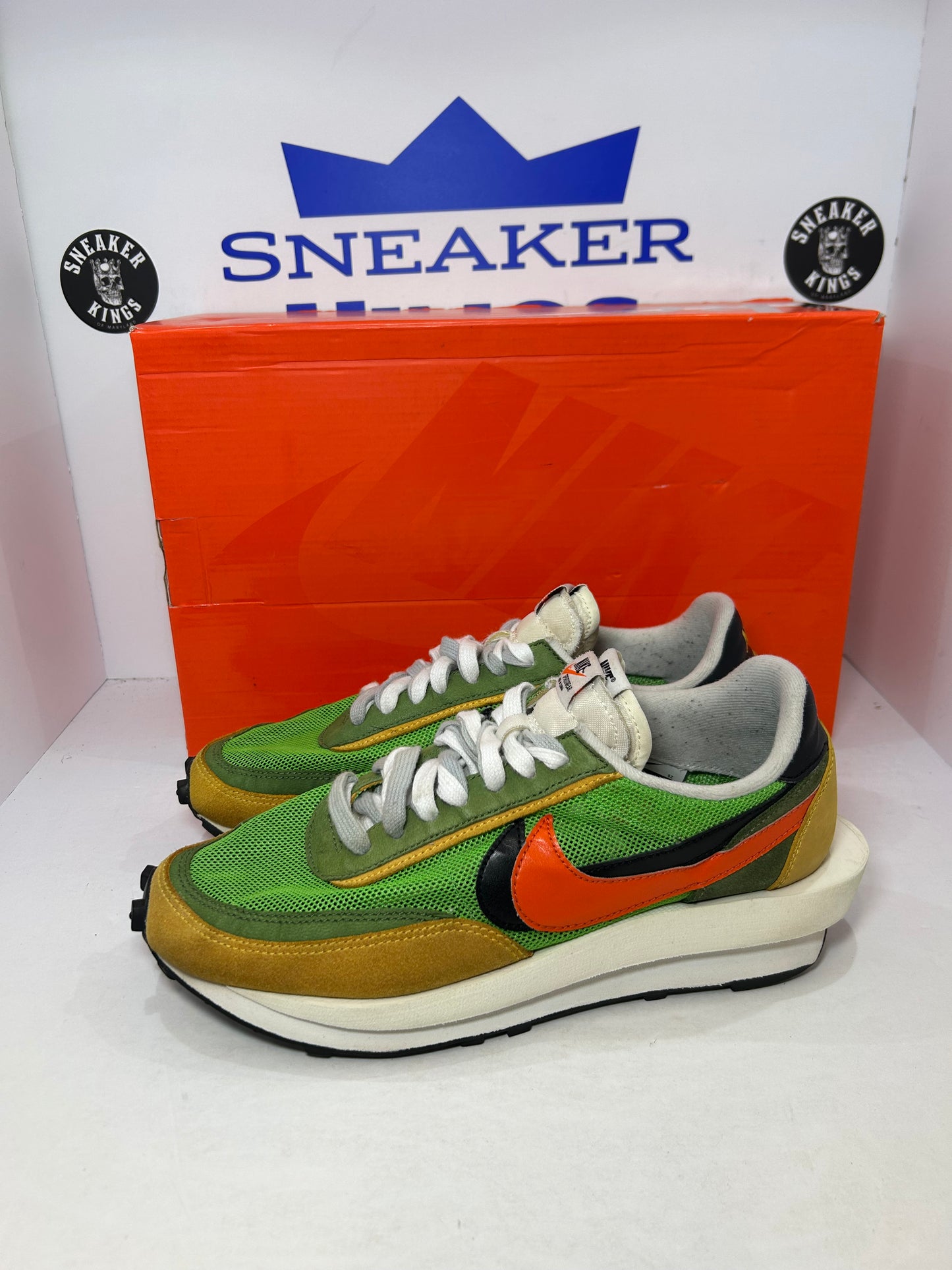 Nike Sacai LDWaffle Green Gusto (Pre-Owned)