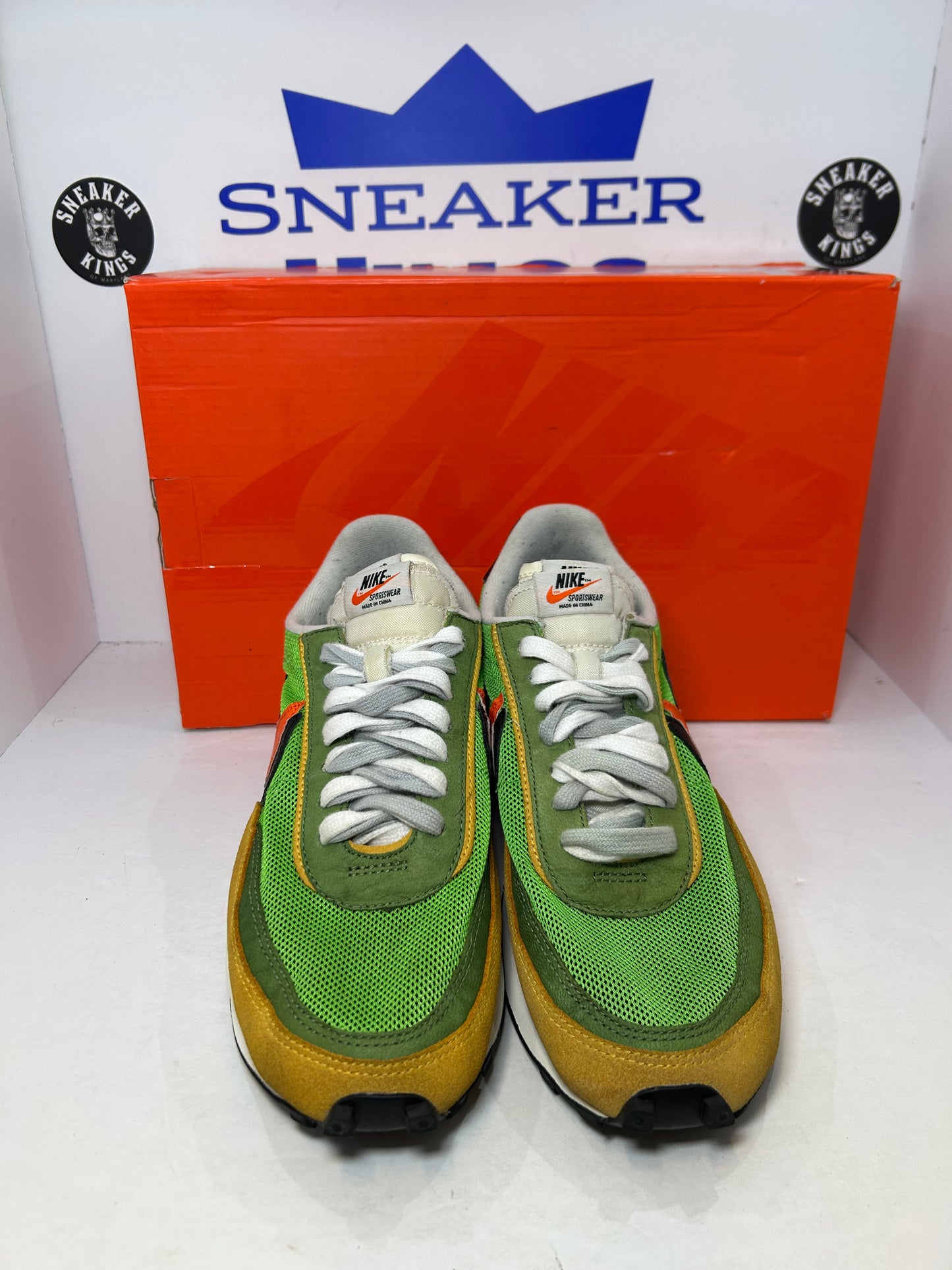 Nike Sacai LDWaffle Green Gusto (Pre-Owned)