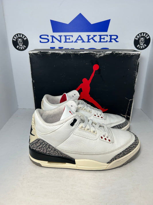 Air Jordan 3 Retro White Cement Reimagined (Pre-Owned)