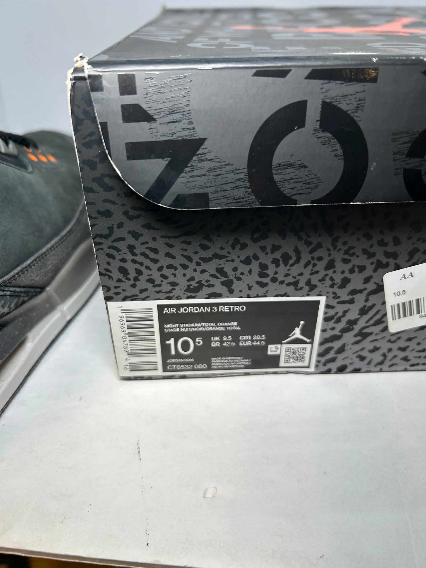 Air Jordan 3 Retro Fear (Pre-Owned)