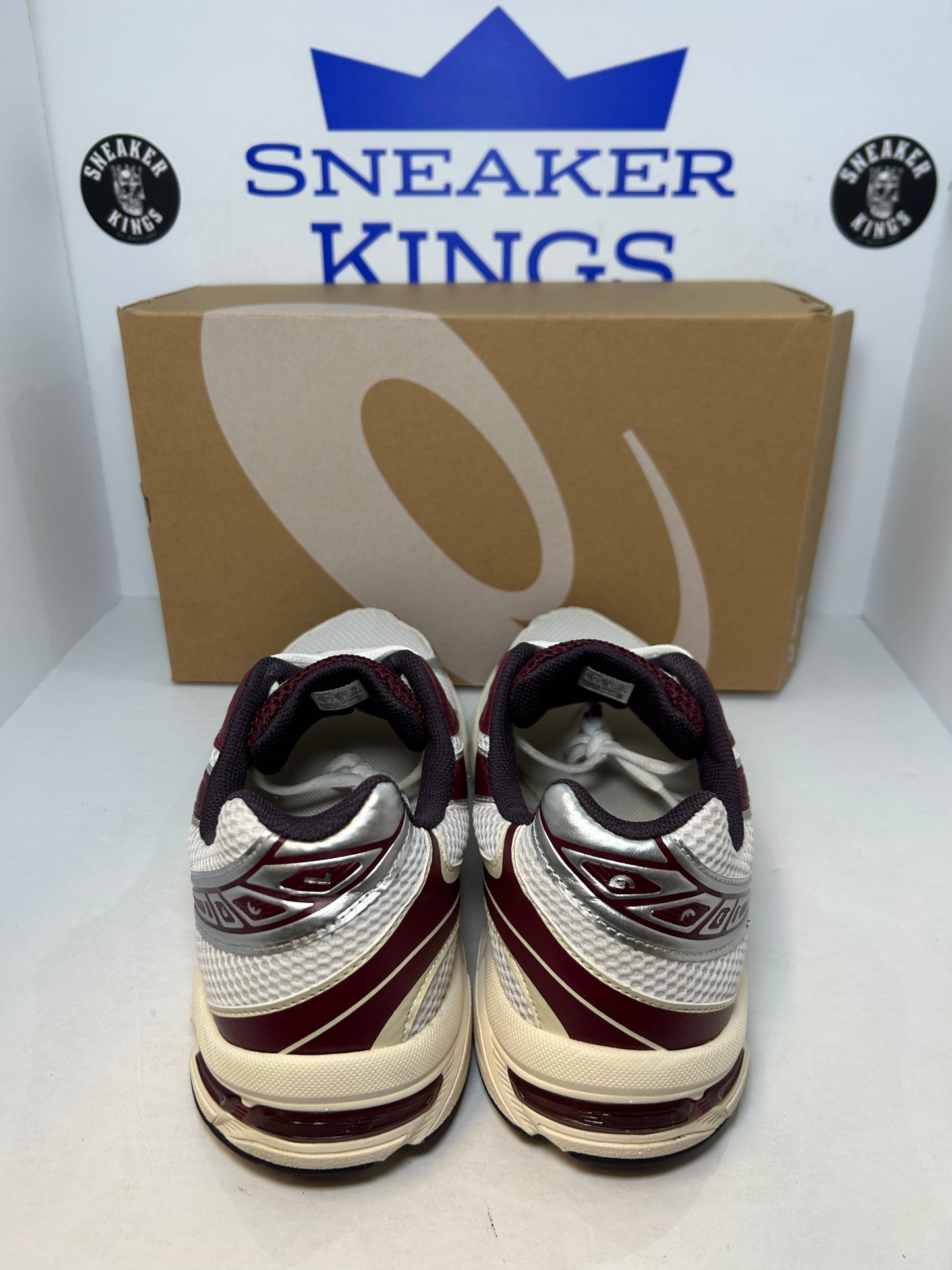 ASICS Gel-1130 White Maroon Banner (Pre-Owned)