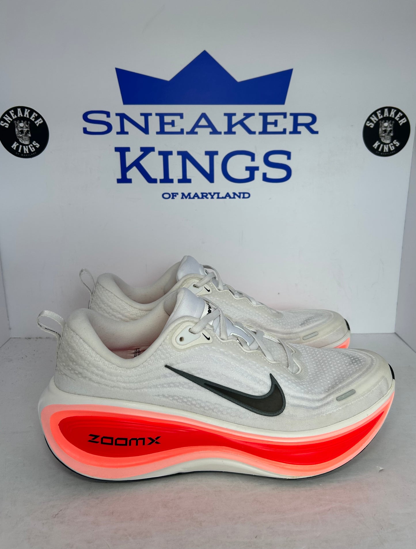 Nike Vomero Plus White Bright Crimson (Pre-Owned)