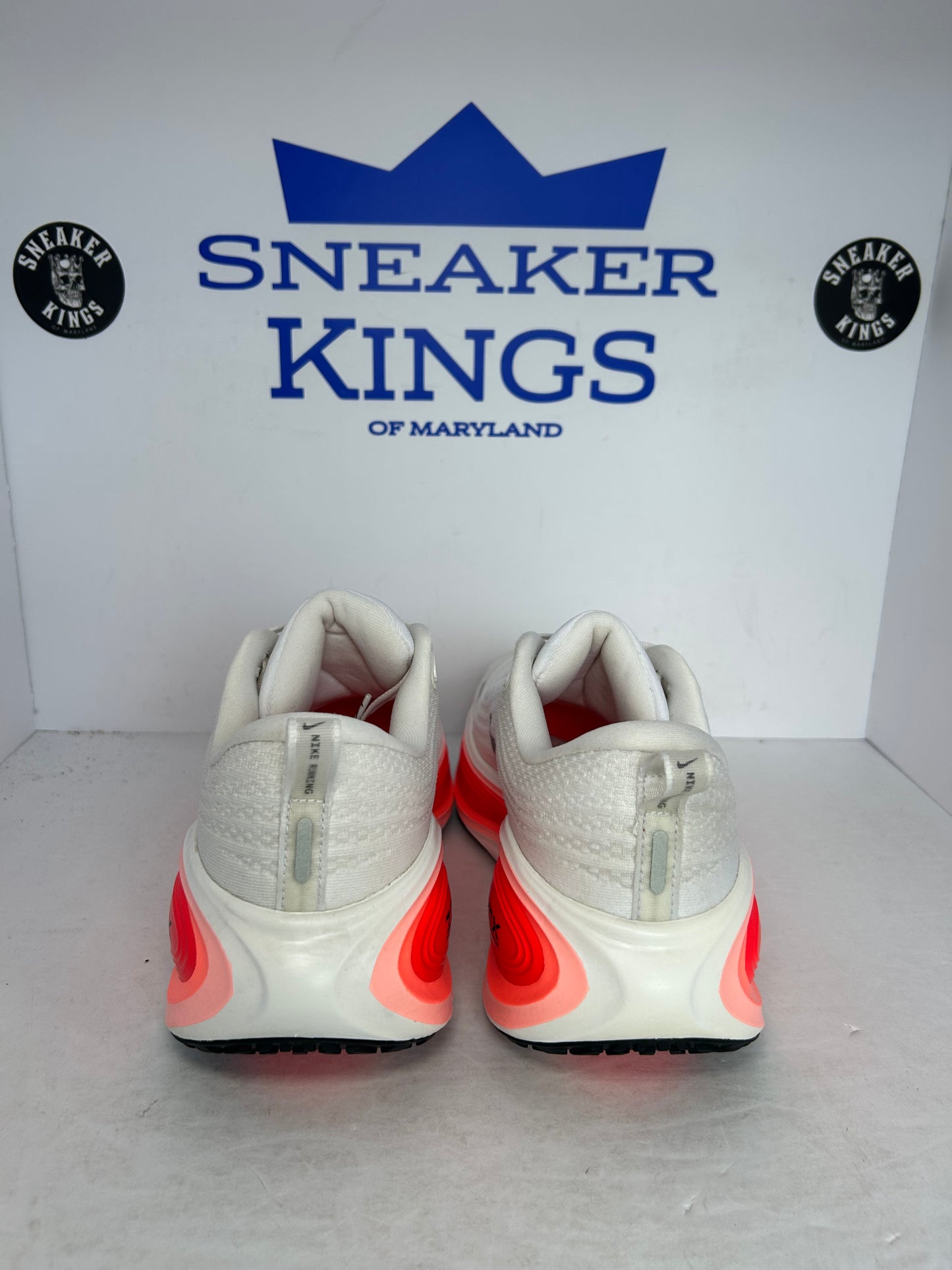 Nike Vomero Plus White Bright Crimson (Pre-Owned)