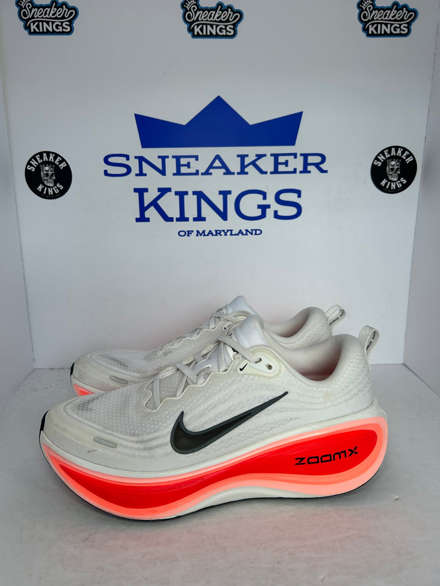 Nike Vomero Plus White Bright Crimson (Pre-Owned)