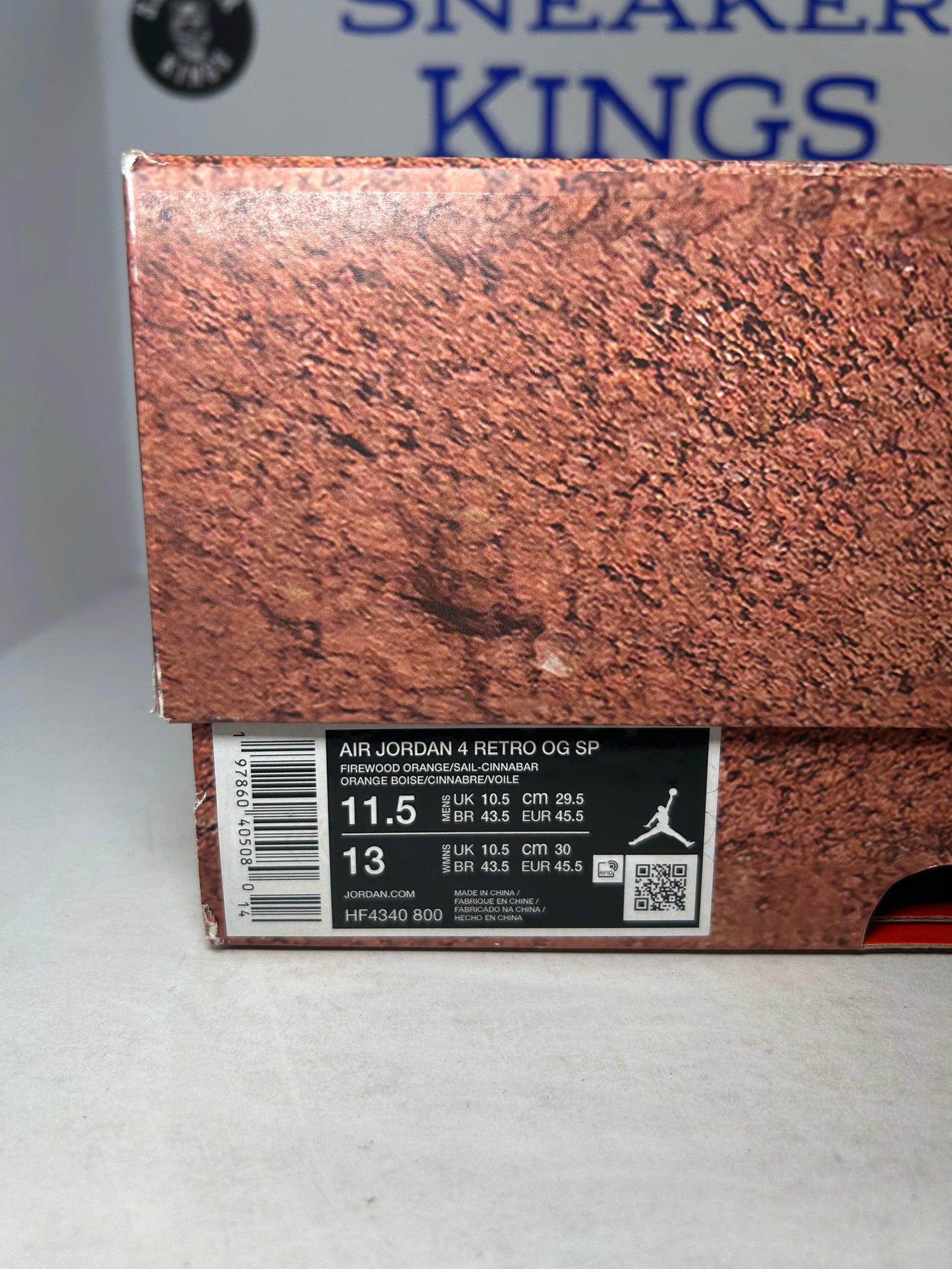 Air Jordan 4 Retro OG SP Nigel Sylvester Brick By Brick (Pre-Owned)