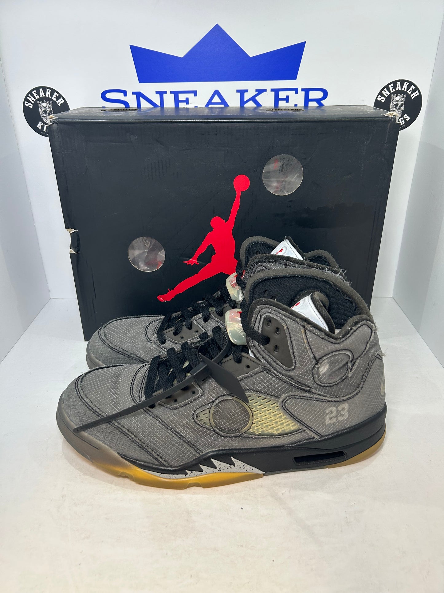 Air Jordan 5 Retro SP x Off-White Muslin (Pre-Owned)