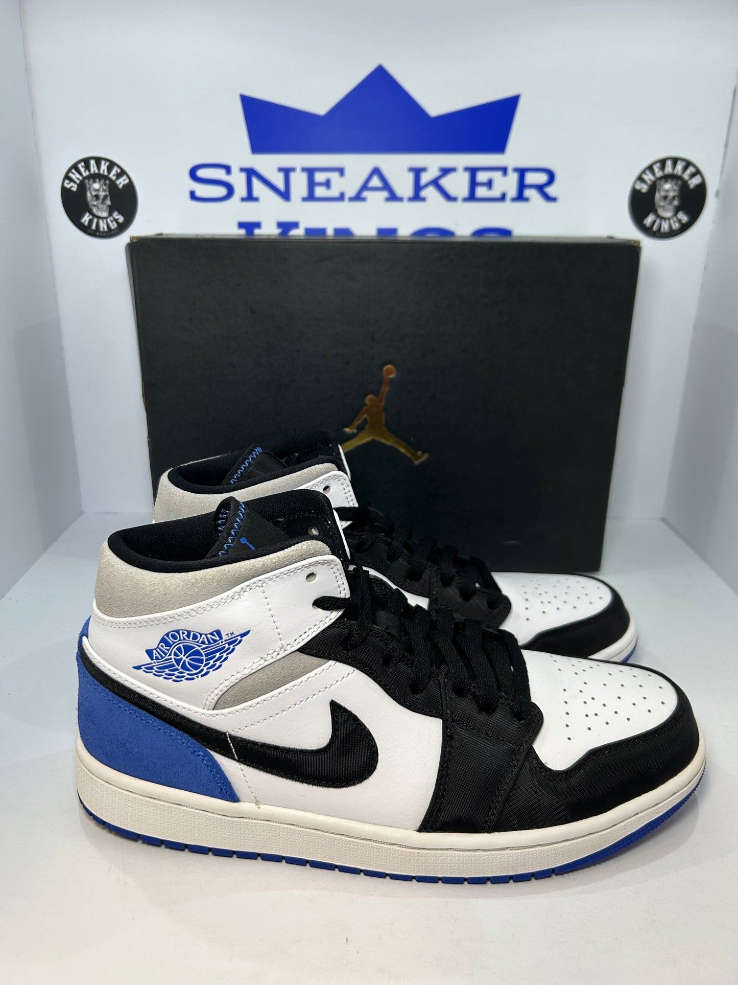 Air Jordan 1 Mid SE Royal Black Toe (Pre-Owned)