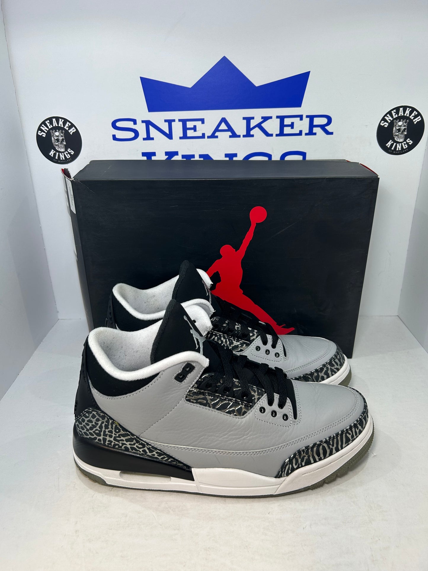 Air Jordan 3 Retro Wolf Grey (Pre-Owned)