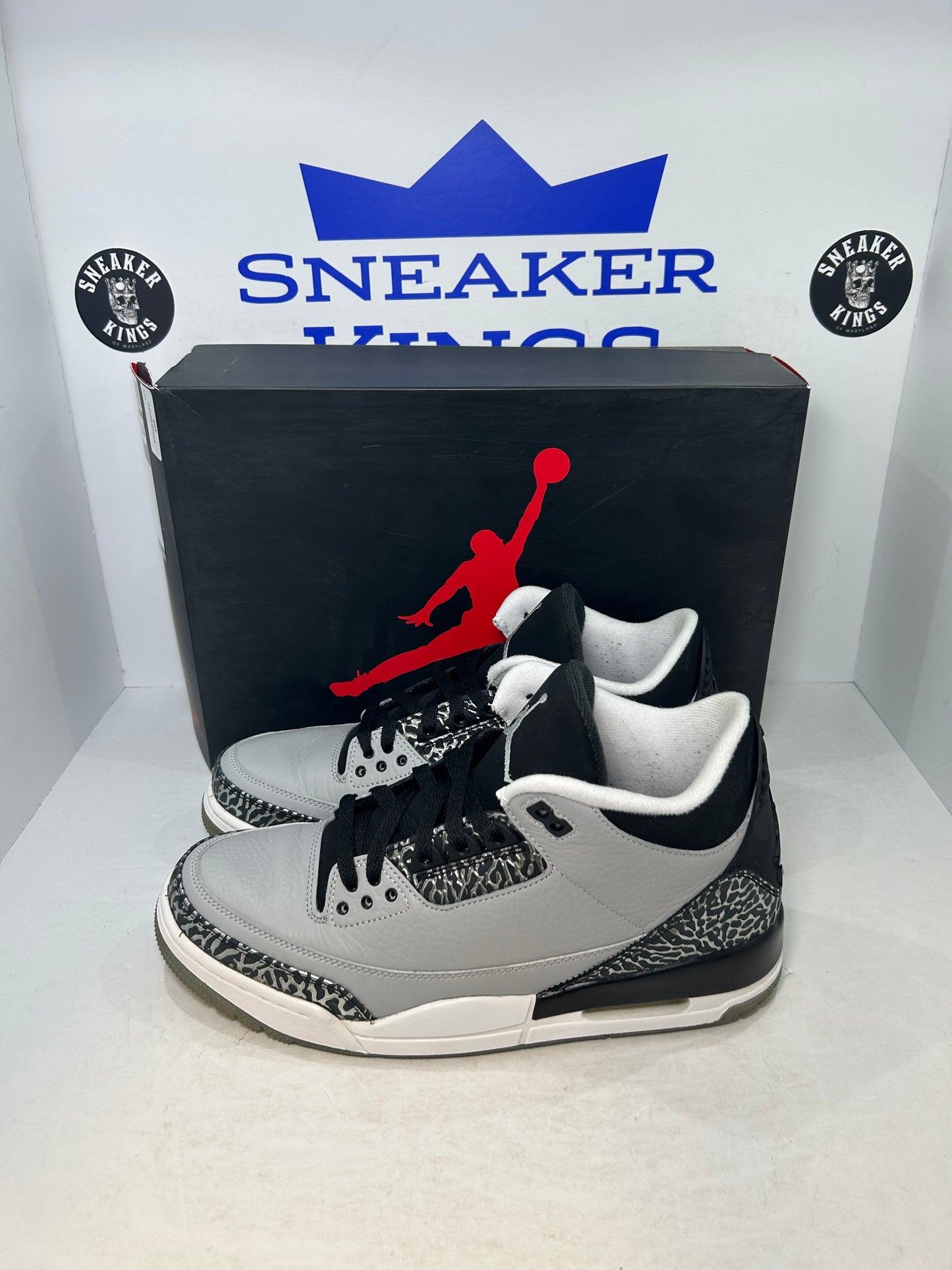 Air Jordan 3 Retro Wolf Grey (Pre-Owned)