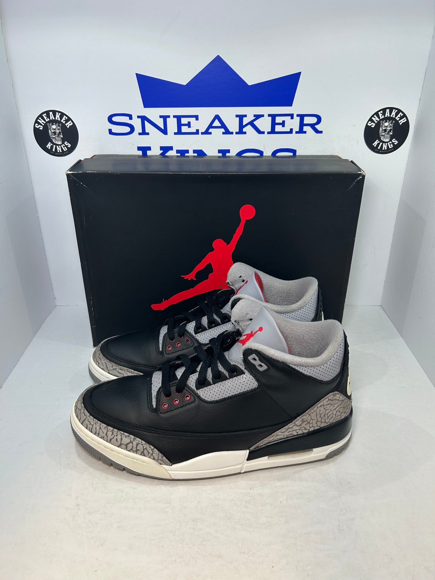 Air Jordan 3 Retro OG 2024 Black Cement (Pre-Owned)