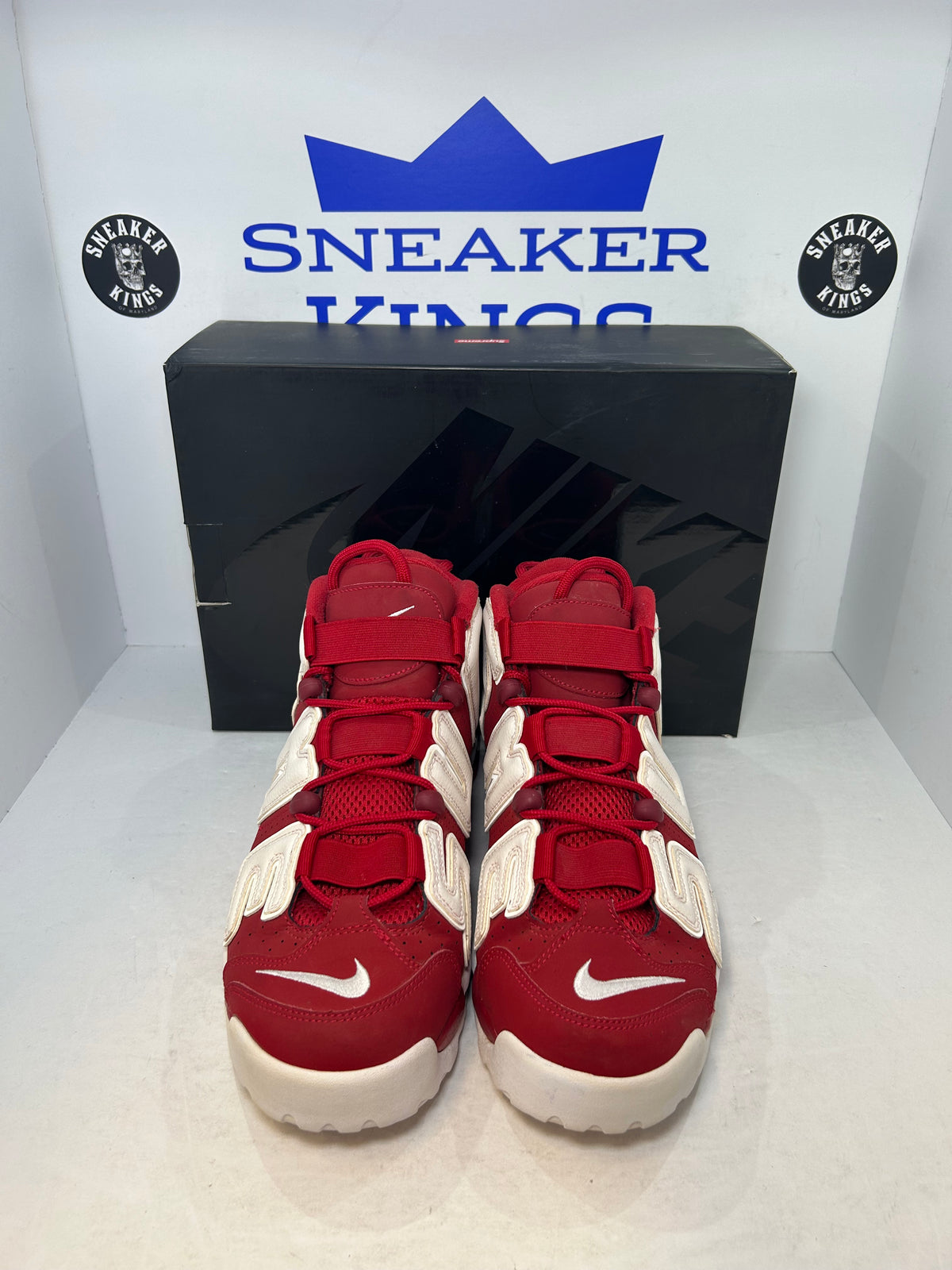 Nike Air More Uptempo Supreme Red (Pre-Owned)