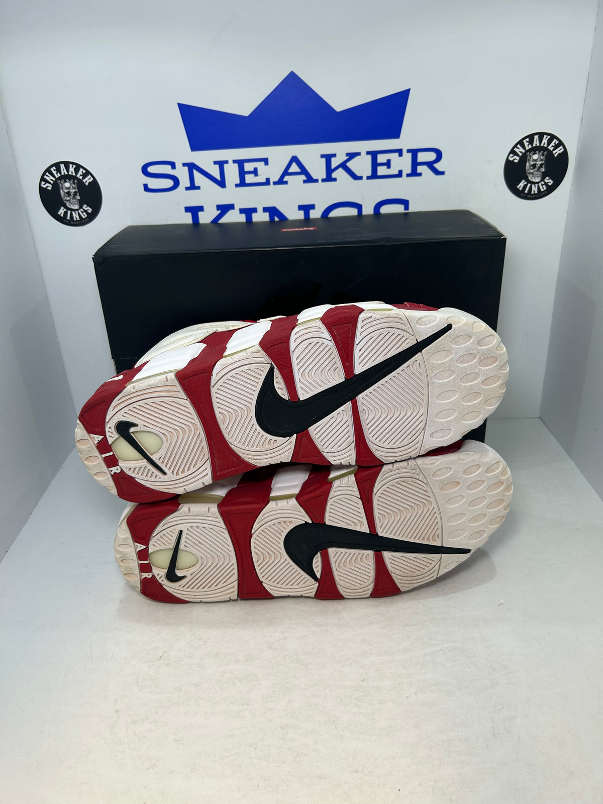 Nike Air More Uptempo Supreme Red (Pre-Owned)