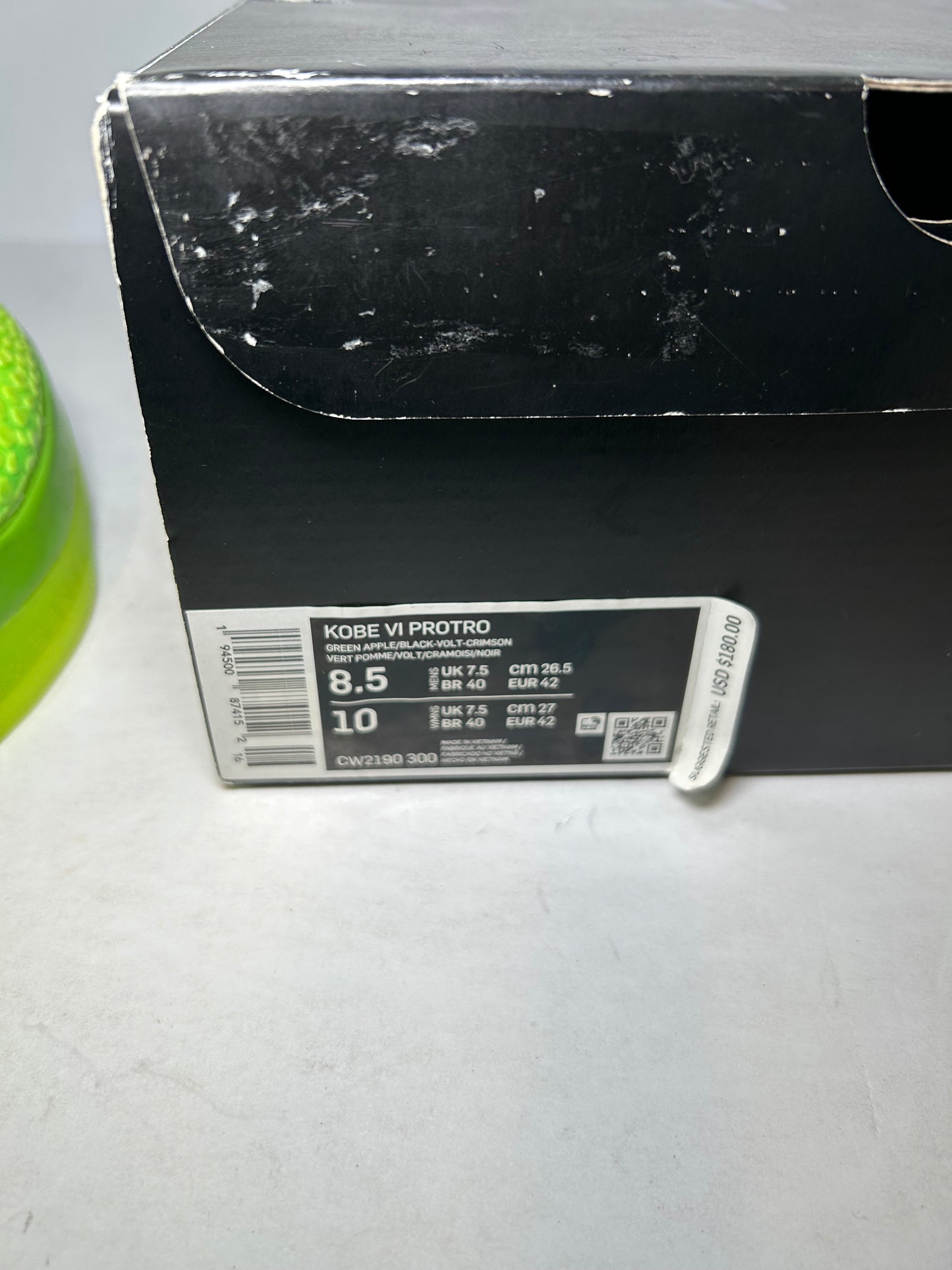 Nike Zoom Kobe 6 Protro Grinch (Pre-Owned)