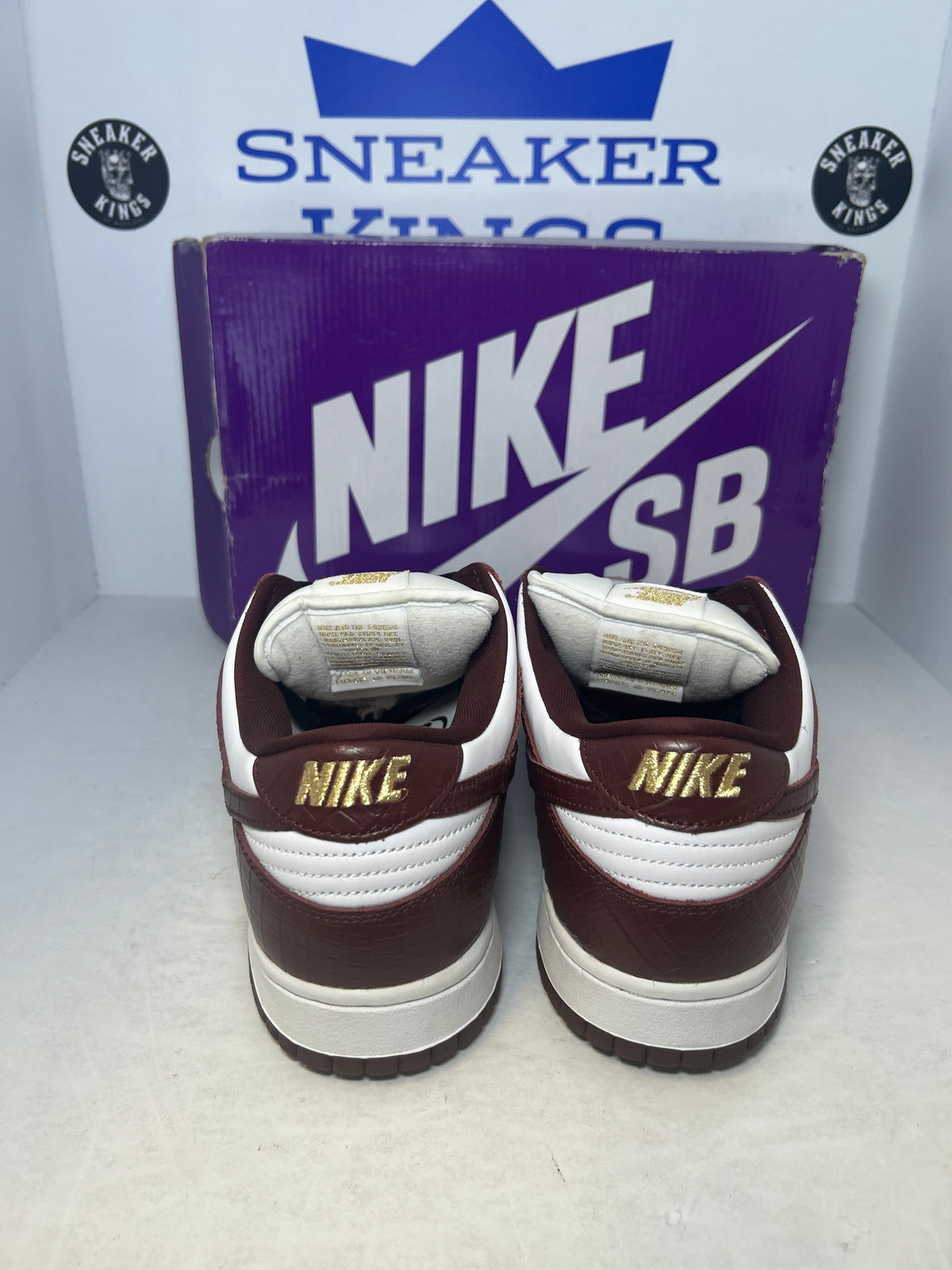 Nike Dunk SB Low x Supreme Barkroot Brown (Pre-Owned)
