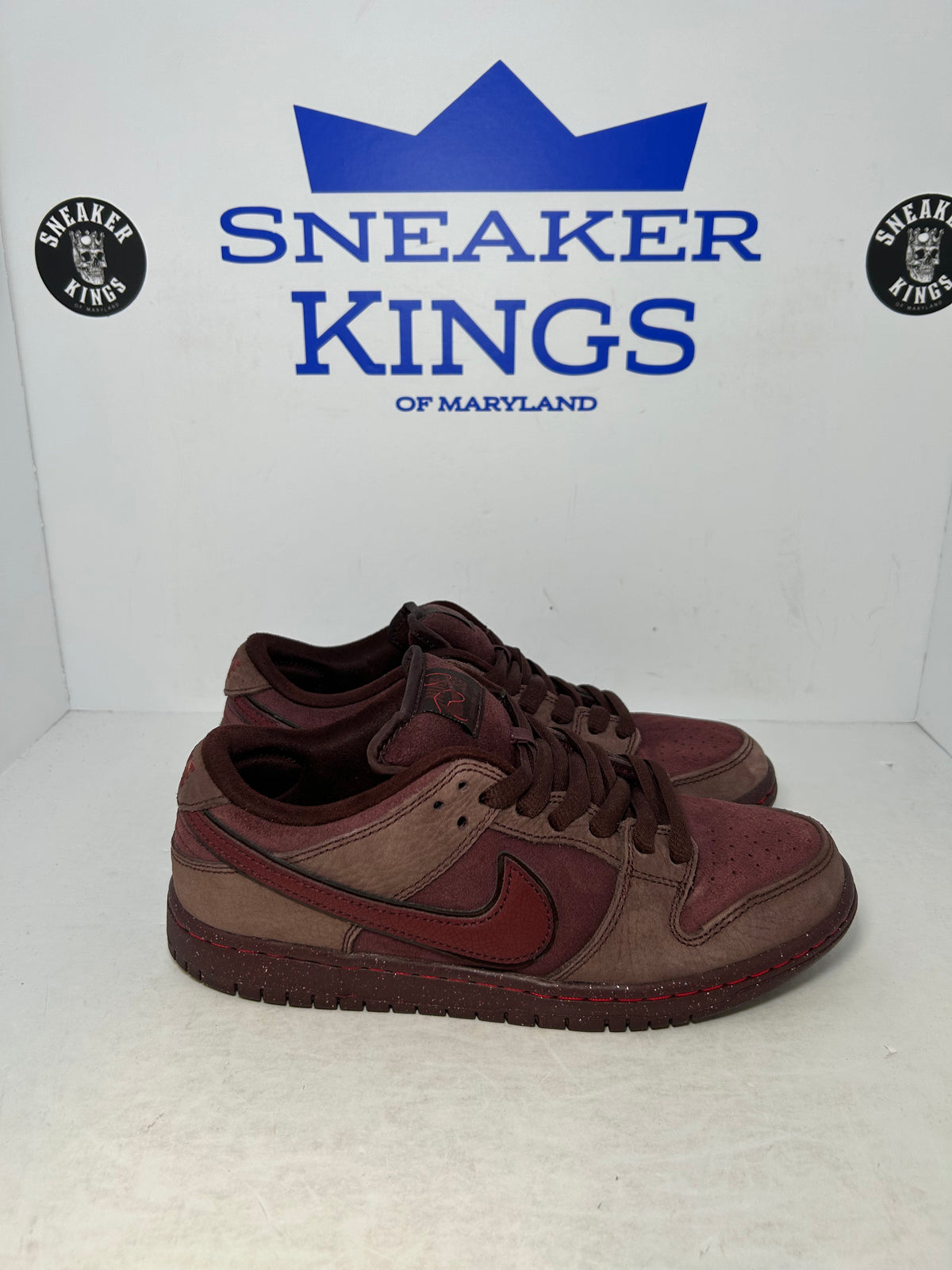 Nike SB Dunk Premium Low City of Love Burgundy Crush (Pre-Owned)