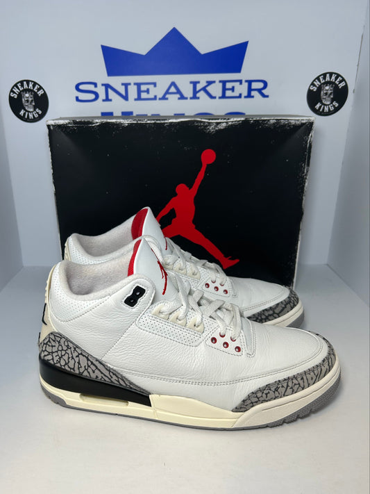 Air Jordan 3 Retro White Cement Reimagined (Pre-Owned)