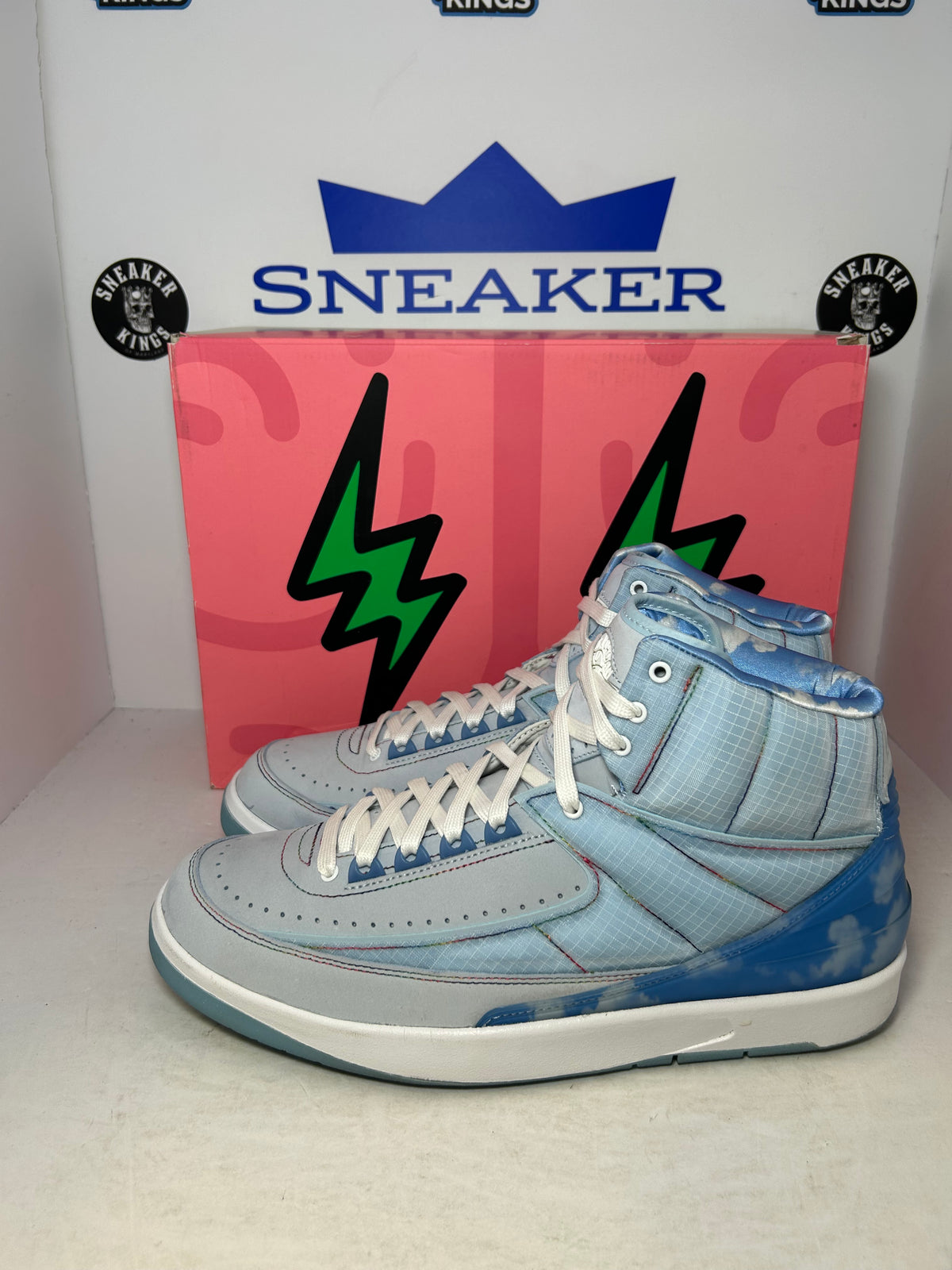 Air Jordan 2 Retro J. Balvin Blue 2022 (Pre-Owned)