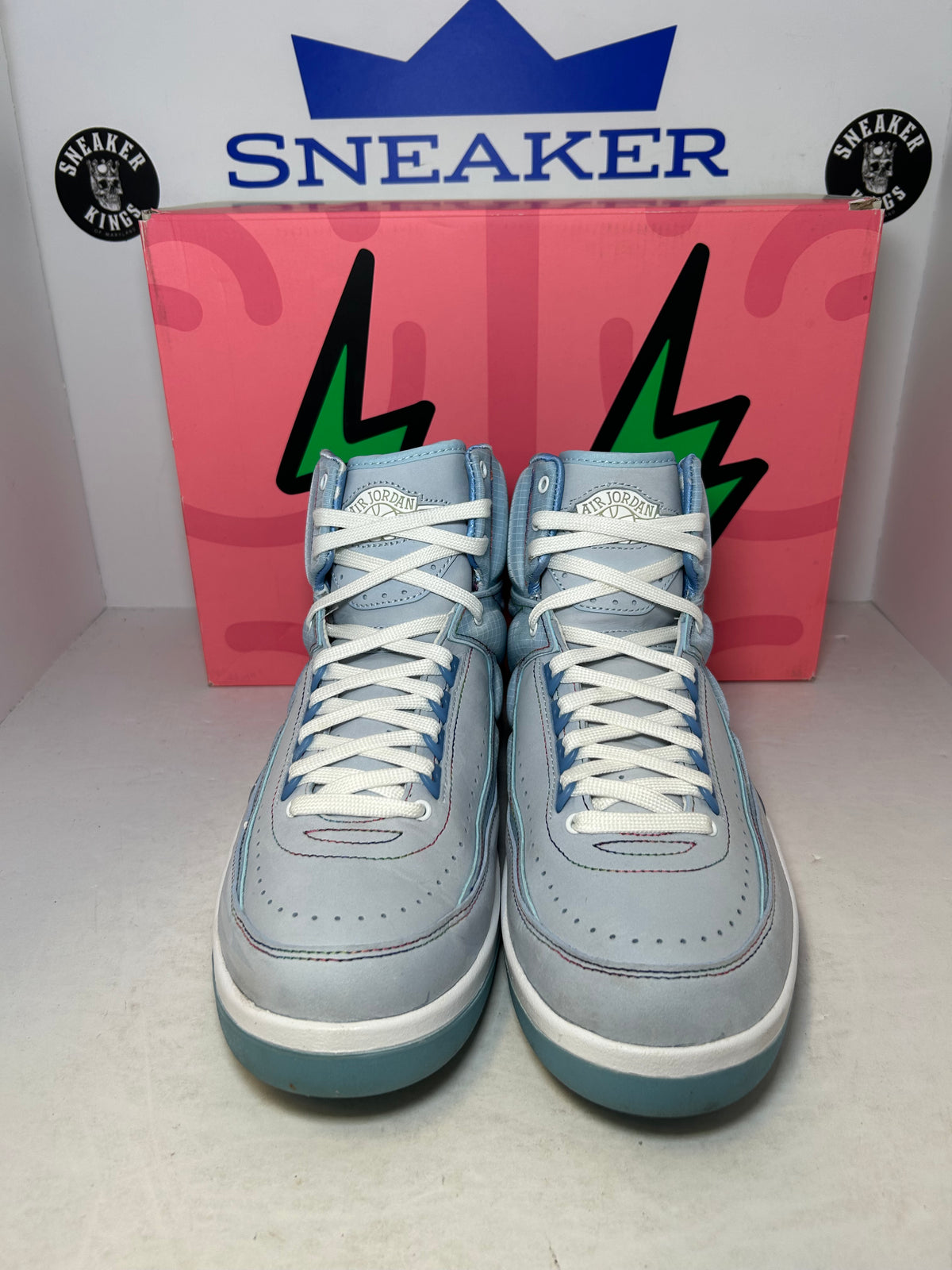 Air Jordan 2 Retro J. Balvin Blue 2022 (Pre-Owned)