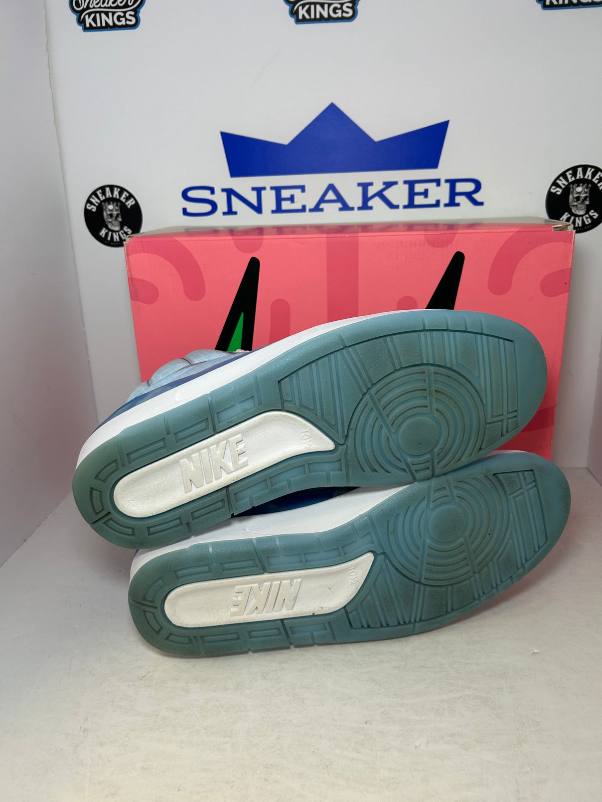 Air Jordan 2 Retro J. Balvin Blue 2022 (Pre-Owned)