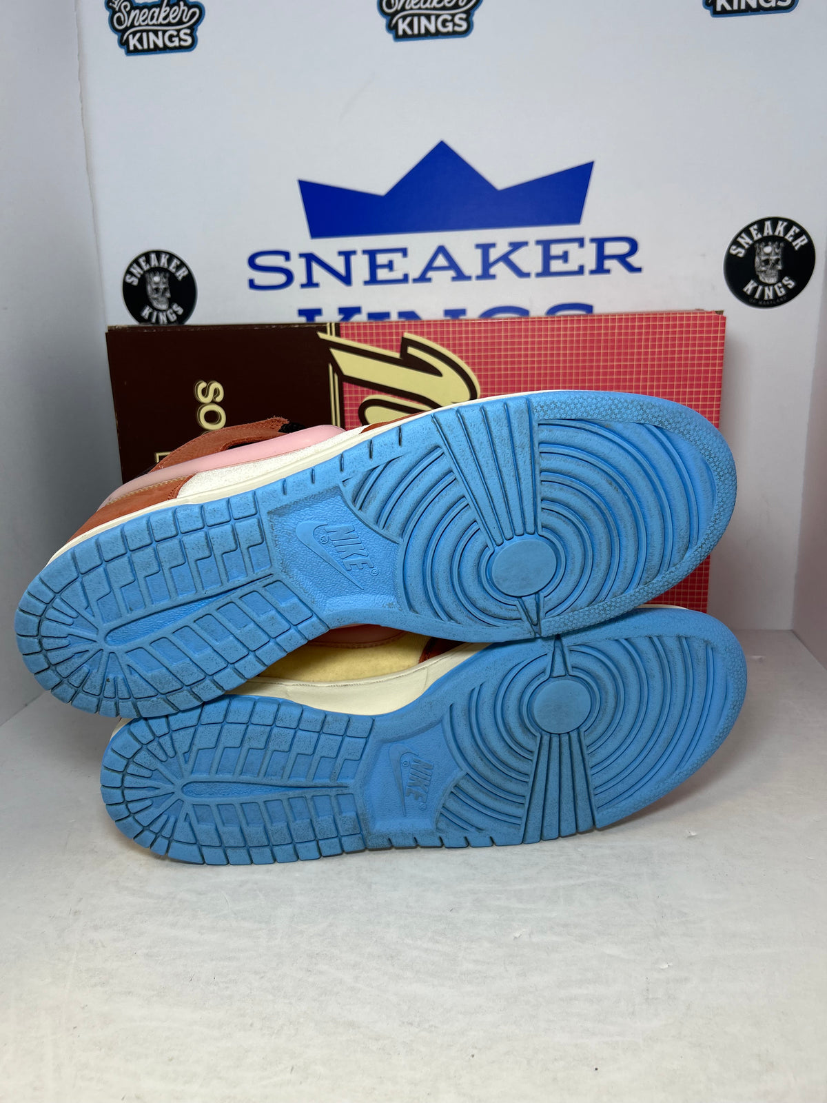 Nike Dunk Mid Social Status Chocolate Milk Free Lunch (Pre-Owned)