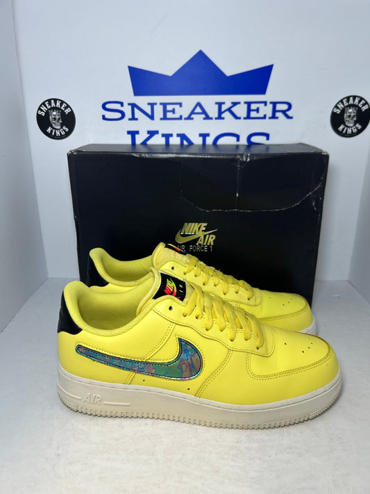 Nike Air Force 1 '07 LV8 Low Yellow Pulse Smiley Face (Pre-Owned)