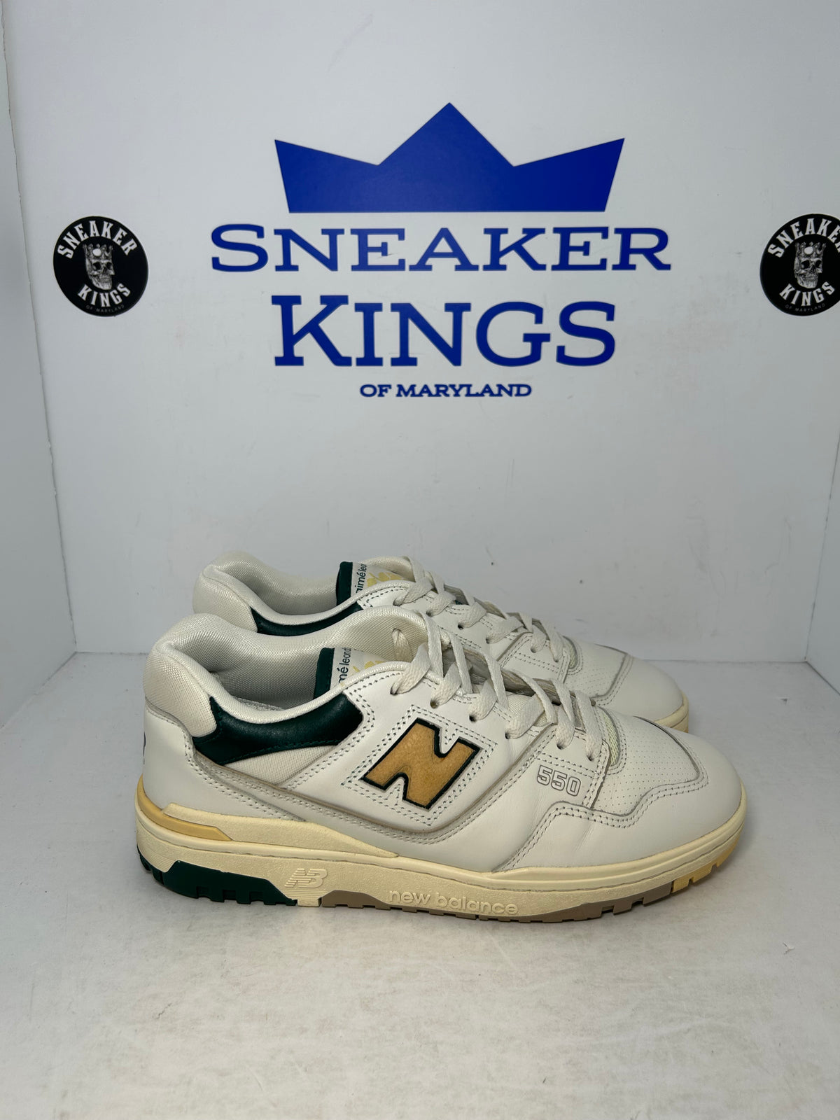 New Balance 550  Aimé Leon Dore ALD Green Yellow (Pre-Owned)