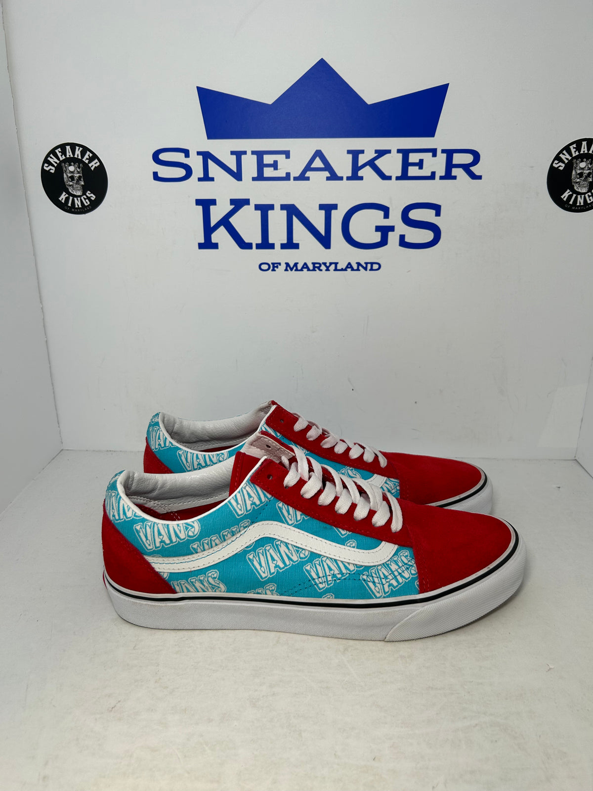 Vans Old Skool Retro Mart ICEE Red Blue (Pre-Owned)