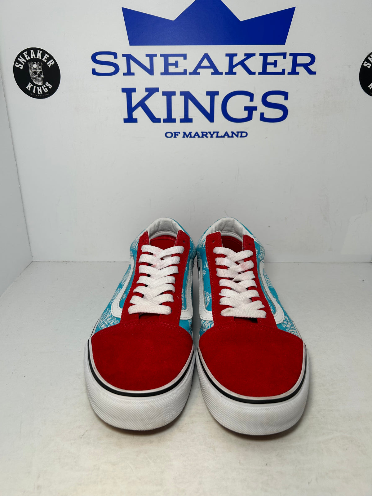 Vans Old Skool Retro Mart ICEE Red Blue (Pre-Owned)