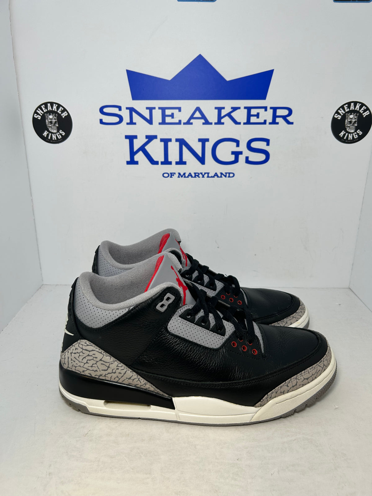 Air Jordan 3 Retro OG 2024 Black Cement (Pre-Owned)