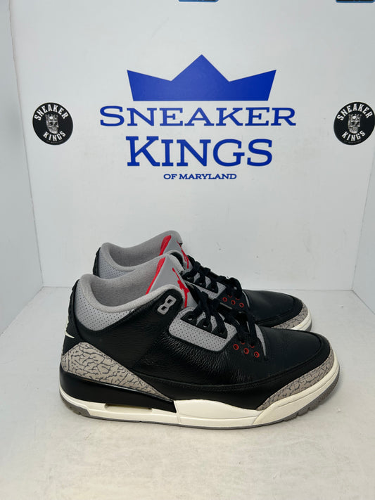 Air Jordan 3 Retro OG 2024 Black Cement (Pre-Owned)