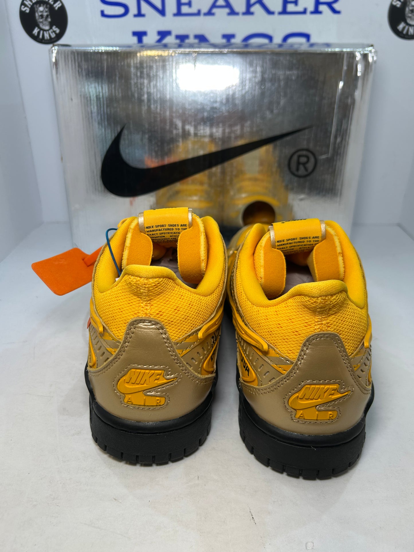 Off-White x Nike Air Rubber Dunk University Gold (Pre-Owned)